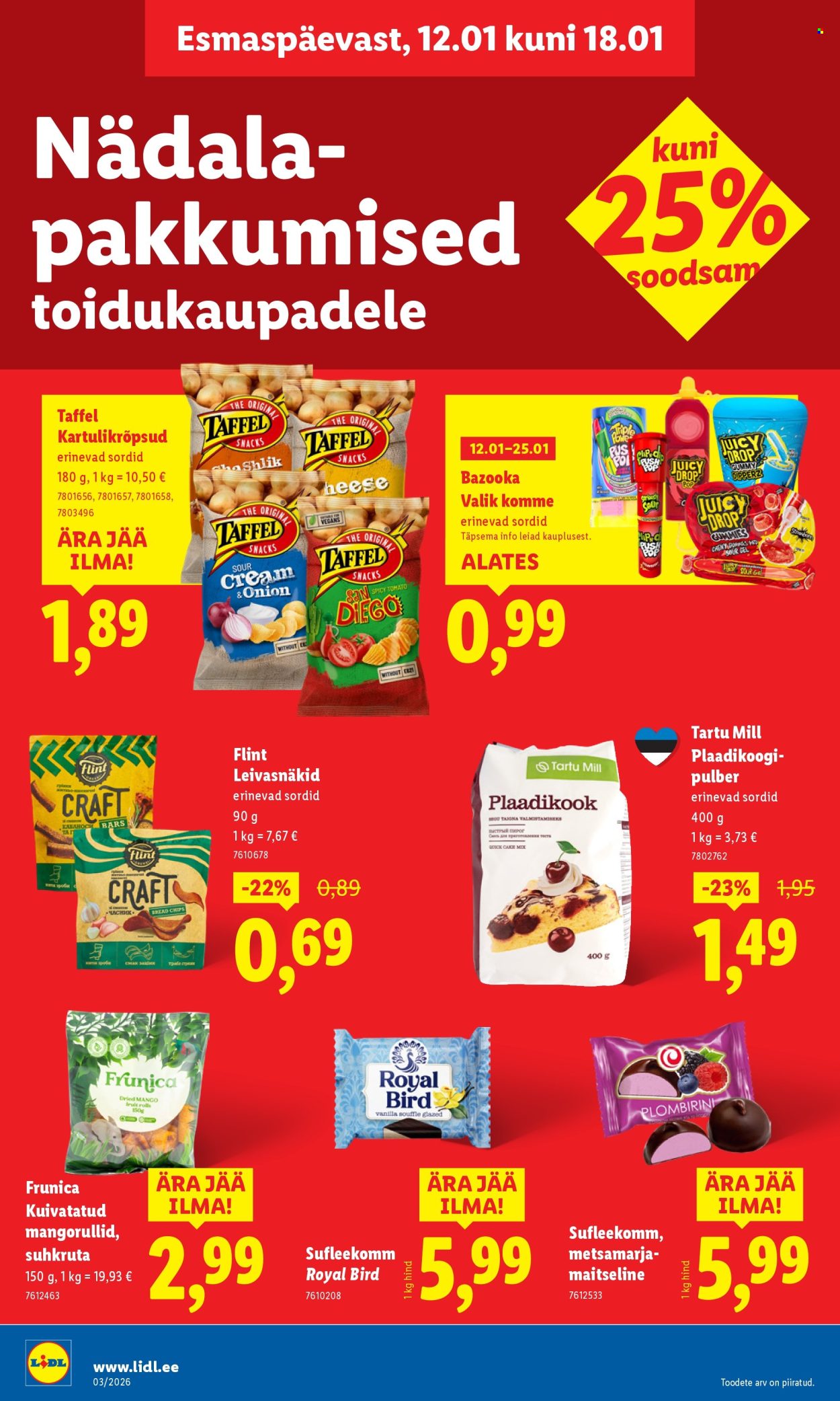 Lidl kliendileht - 12.01.2026 - 18.01.2026. Lehekülg 12