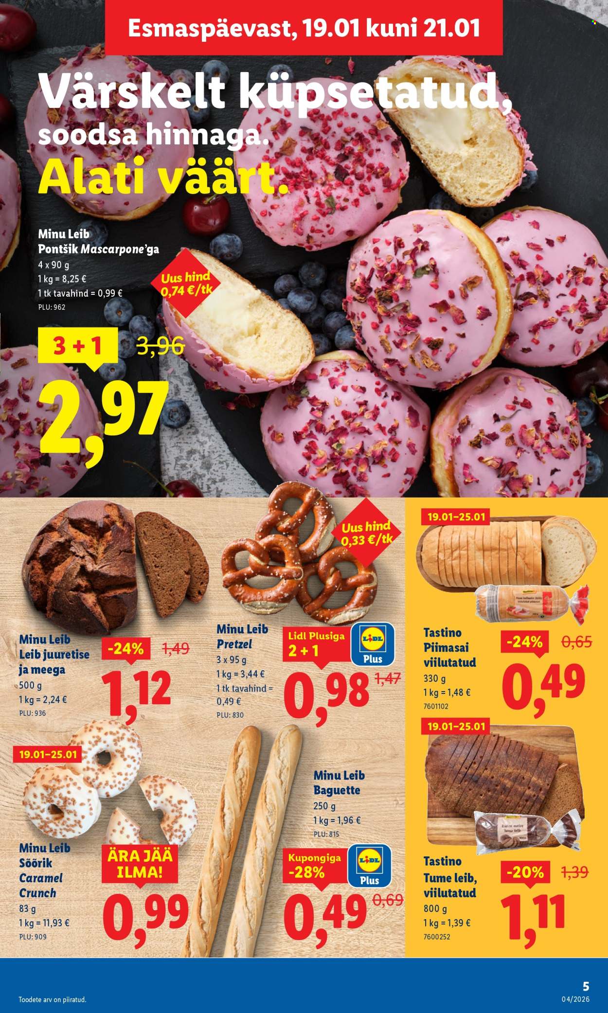 Lidl kliendileht - 19.01.2026 - 25.01.2026. Lehekülg 5