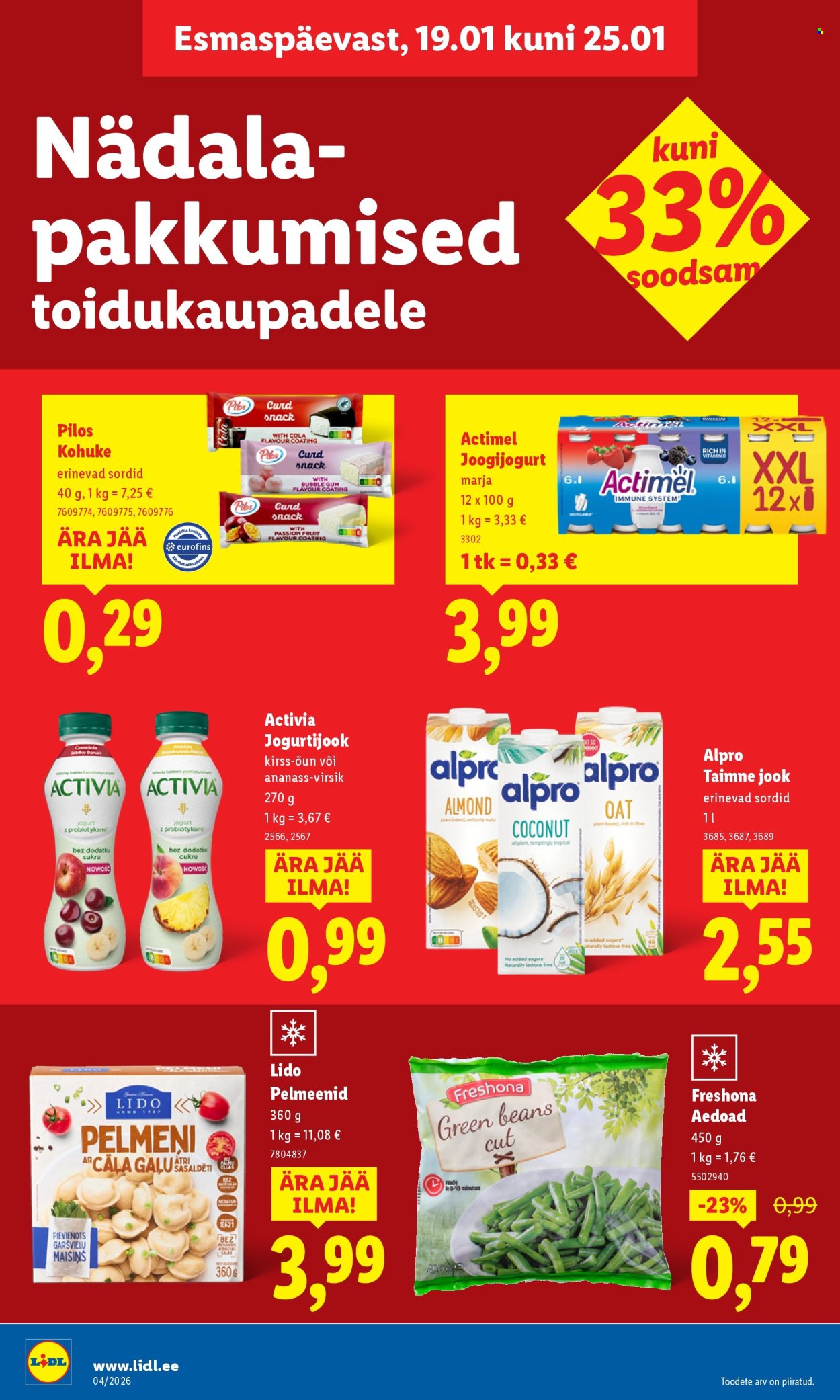Lidl kliendileht - 19.01.2026 - 25.01.2026. Lehekülg 16
