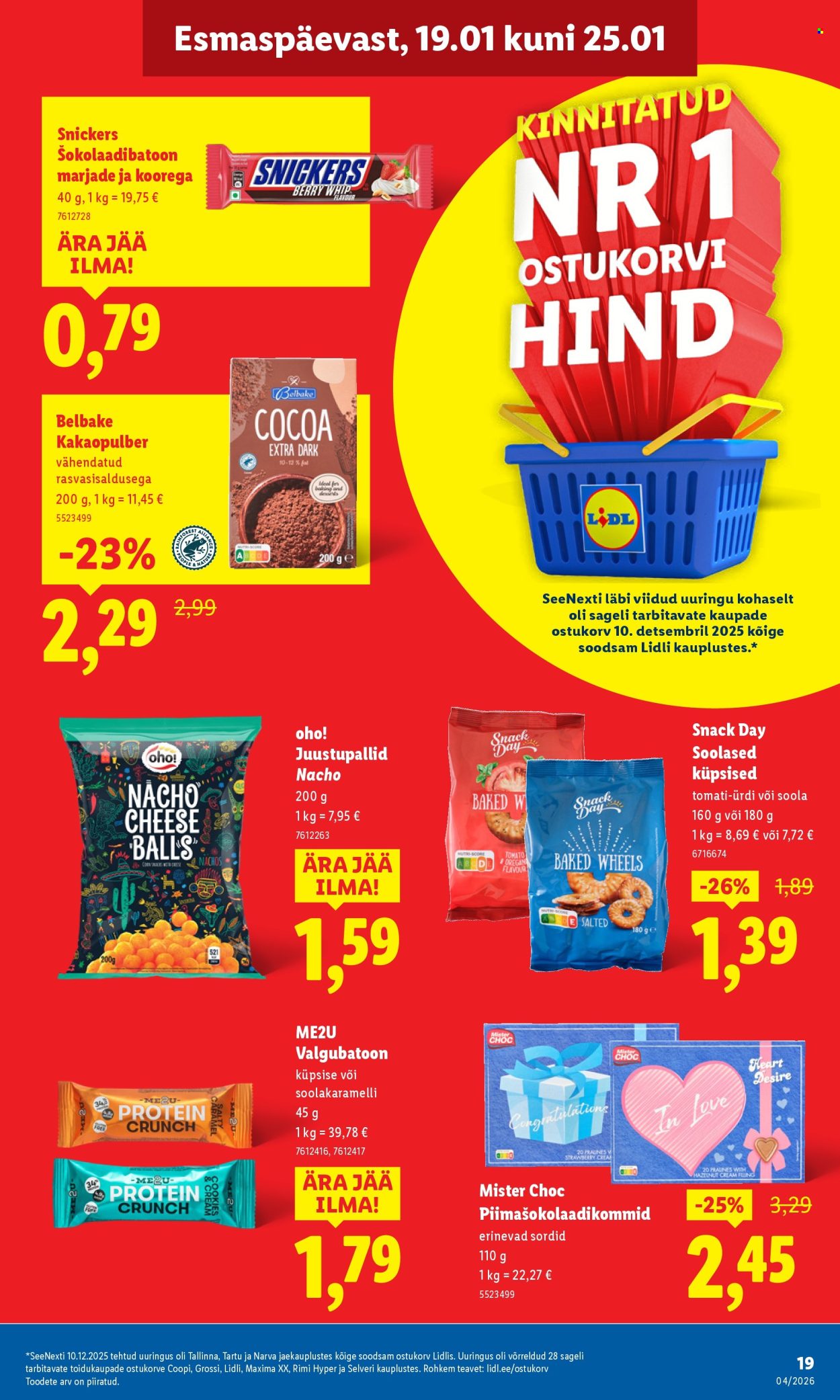 Lidl kliendileht - 19.01.2026 - 25.01.2026. Lehekülg 19