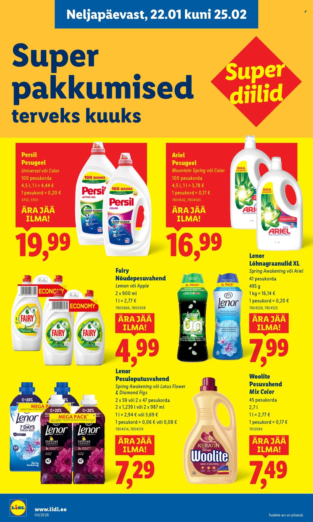 Lidl kliendileht - 19.01.2026 - 25.01.2026. Lehekülg 24