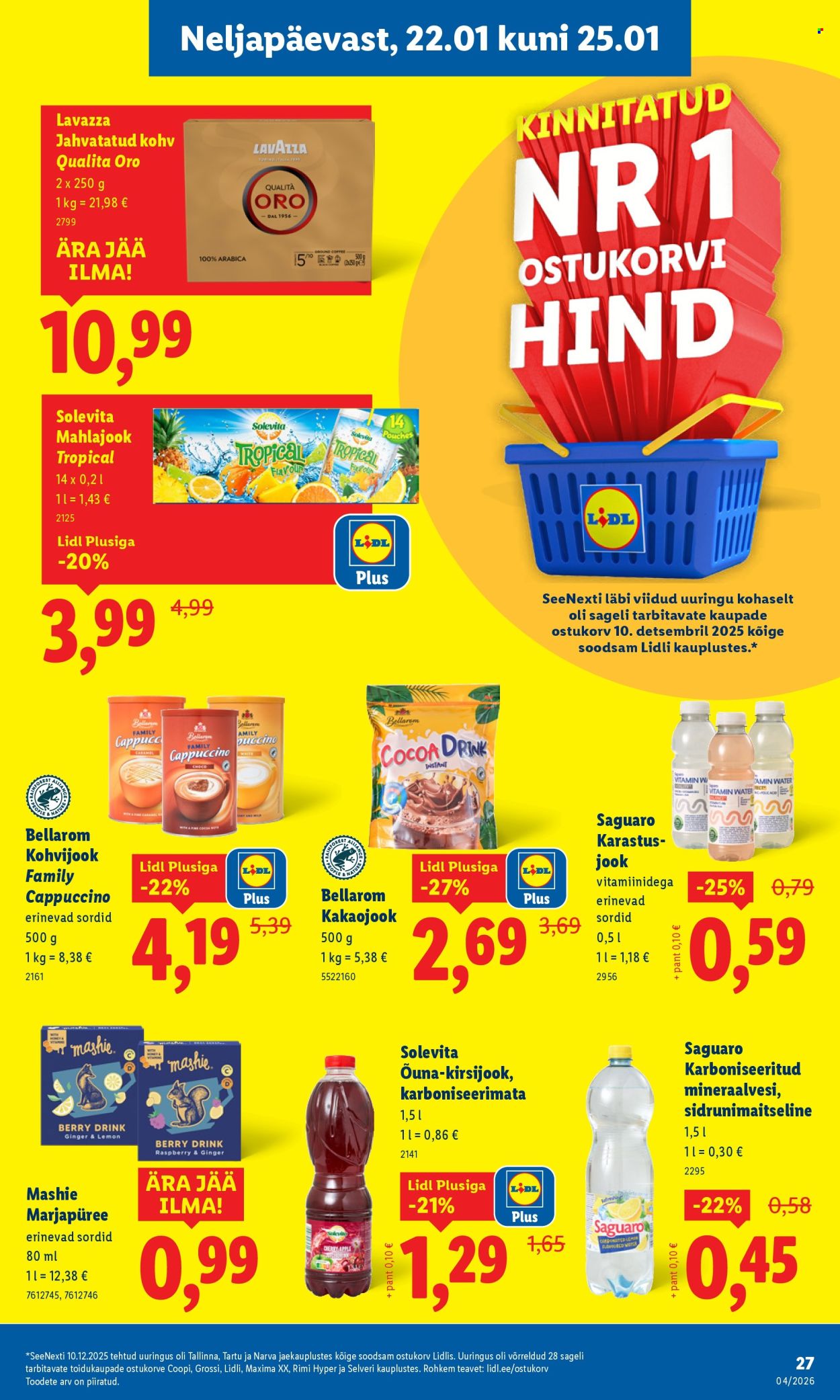 Lidl kliendileht - 19.01.2026 - 25.01.2026. Lehekülg 27