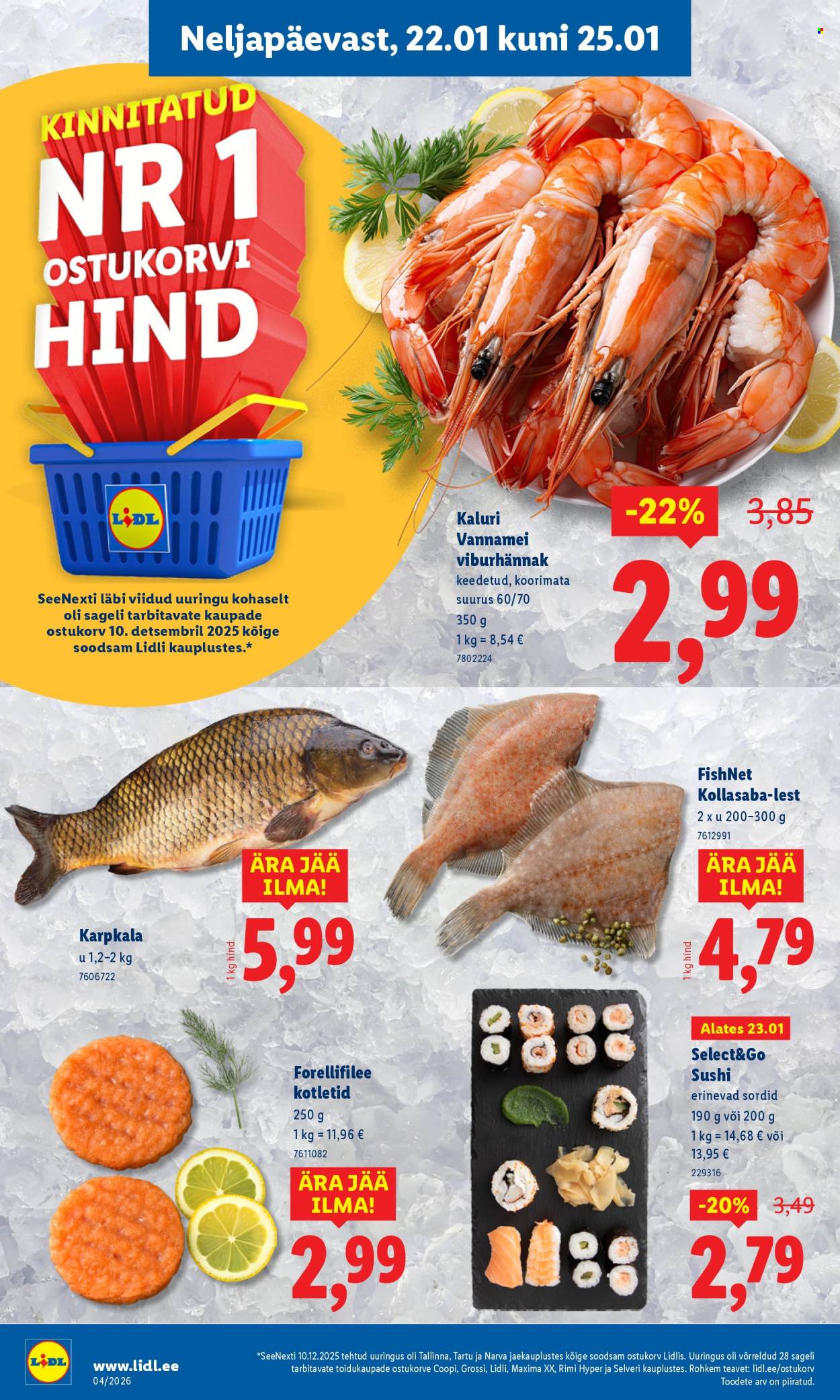 Lidl kliendileht - 19.01.2026 - 25.01.2026. Lehekülg 36
