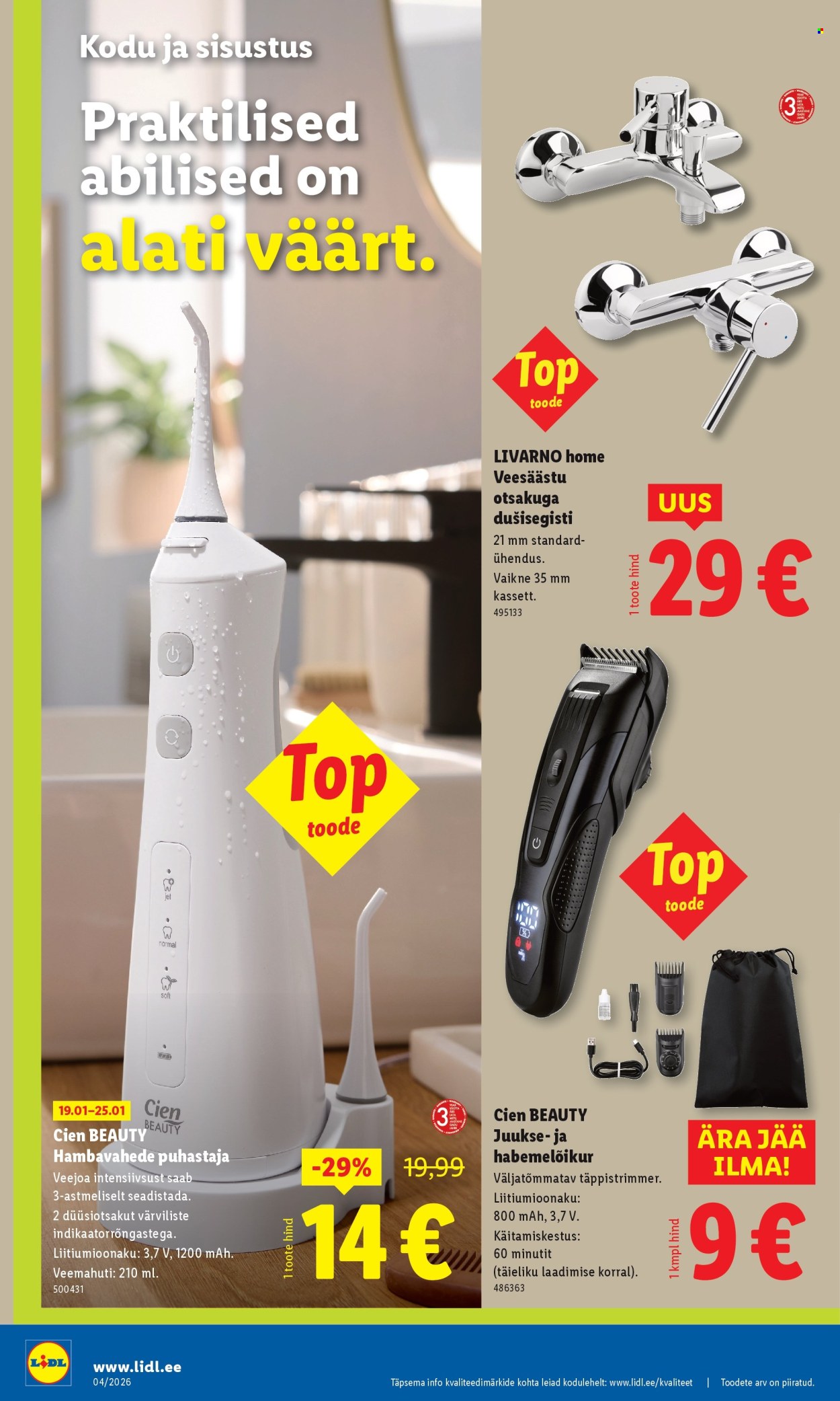 Lidl kliendileht - 19.01.2026 - 25.01.2026. Lehekülg 2