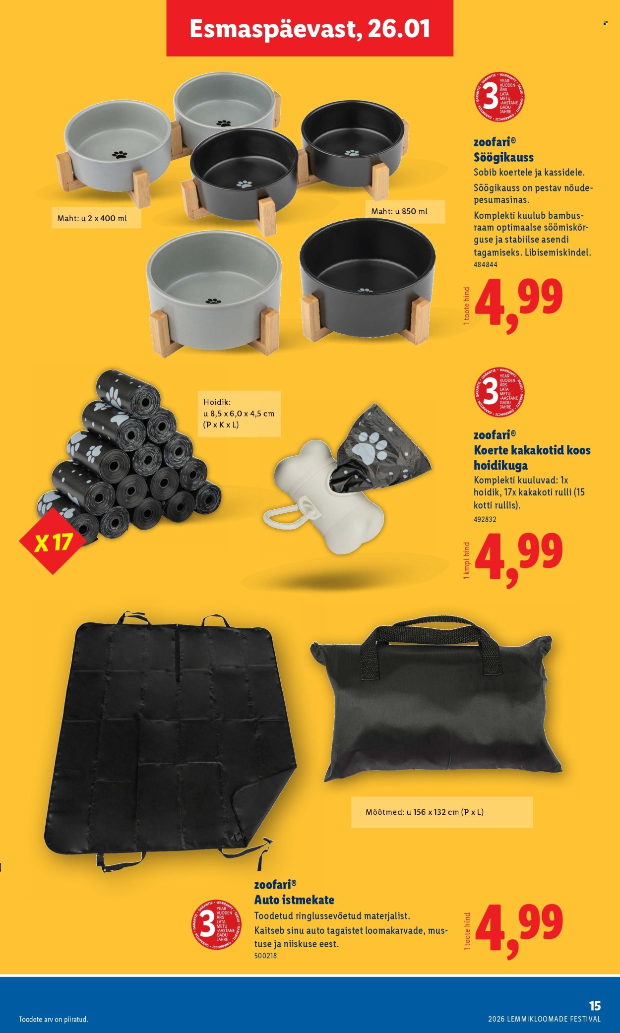 Lidl kliendileht - 22.01.2026 - 04.02.2026. Lehekülg 15