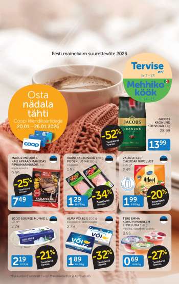 Kaupluse Coop kliendileht - 20.01.2026 - 26.01.2026.