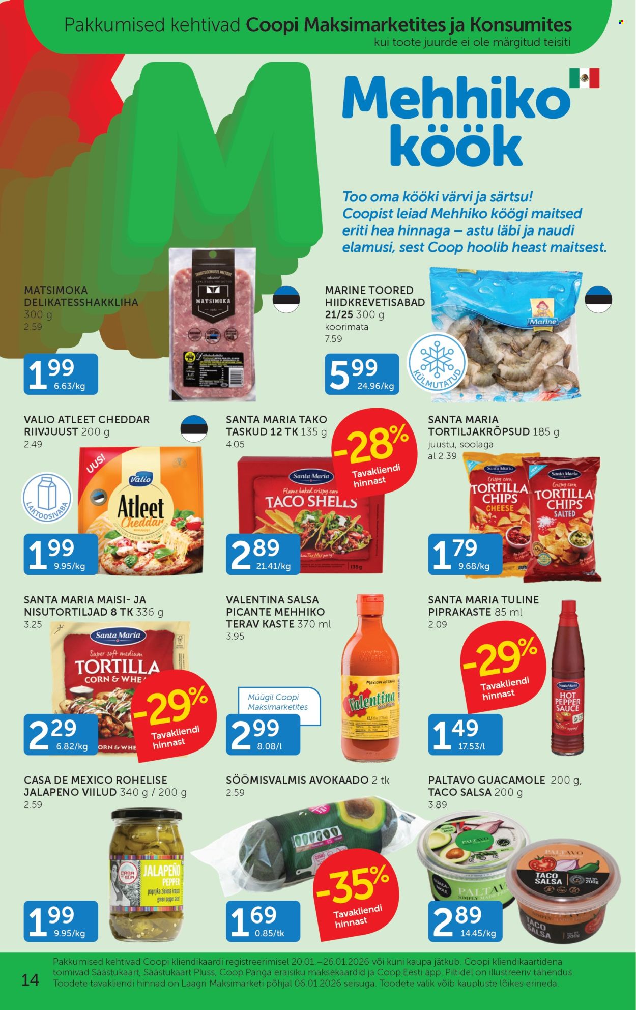 Coop kliendileht - 20.01.2026 - 26.01.2026. Lehekülg 14