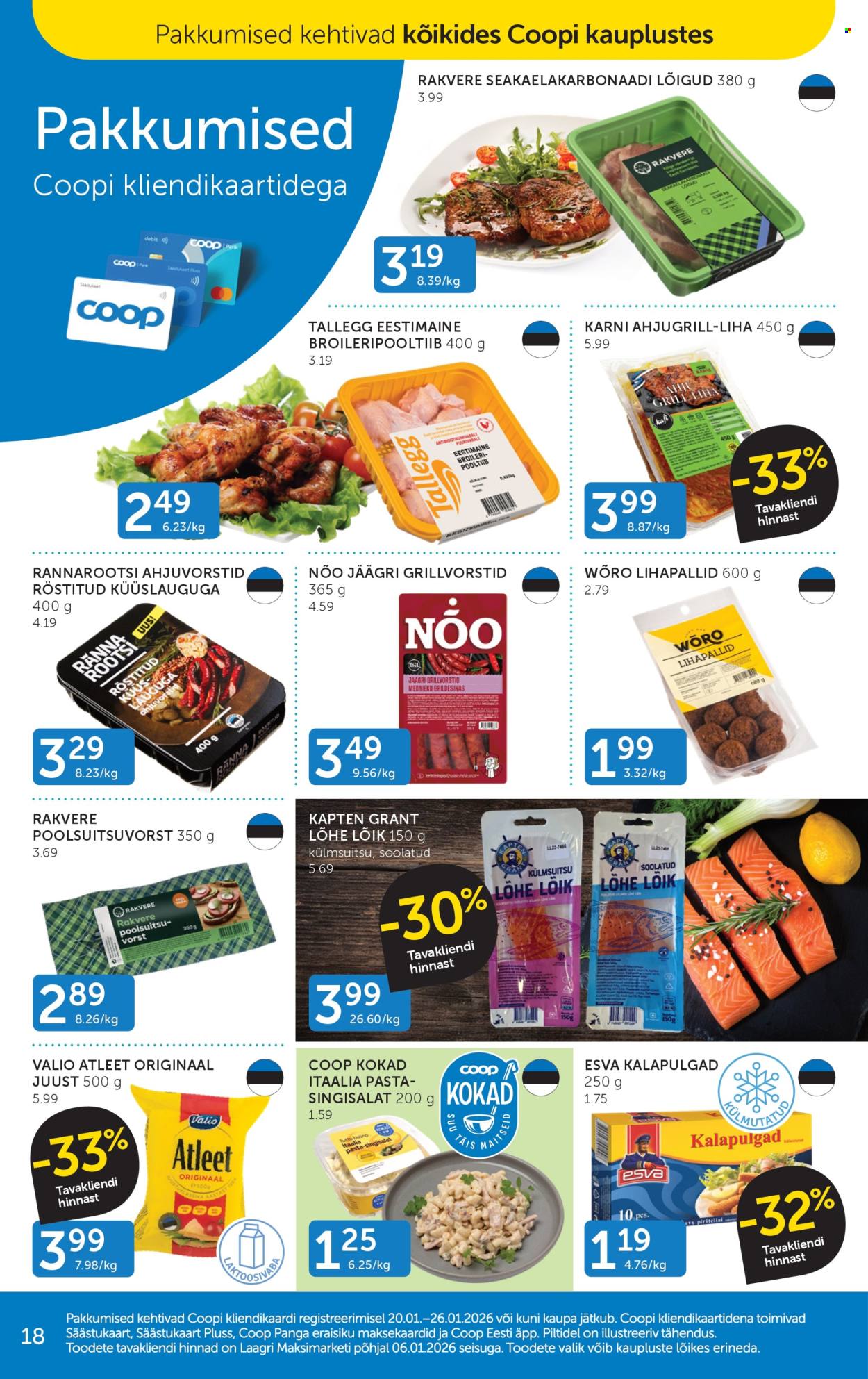 Coop kliendileht - 20.01.2026 - 26.01.2026. Lehekülg 18