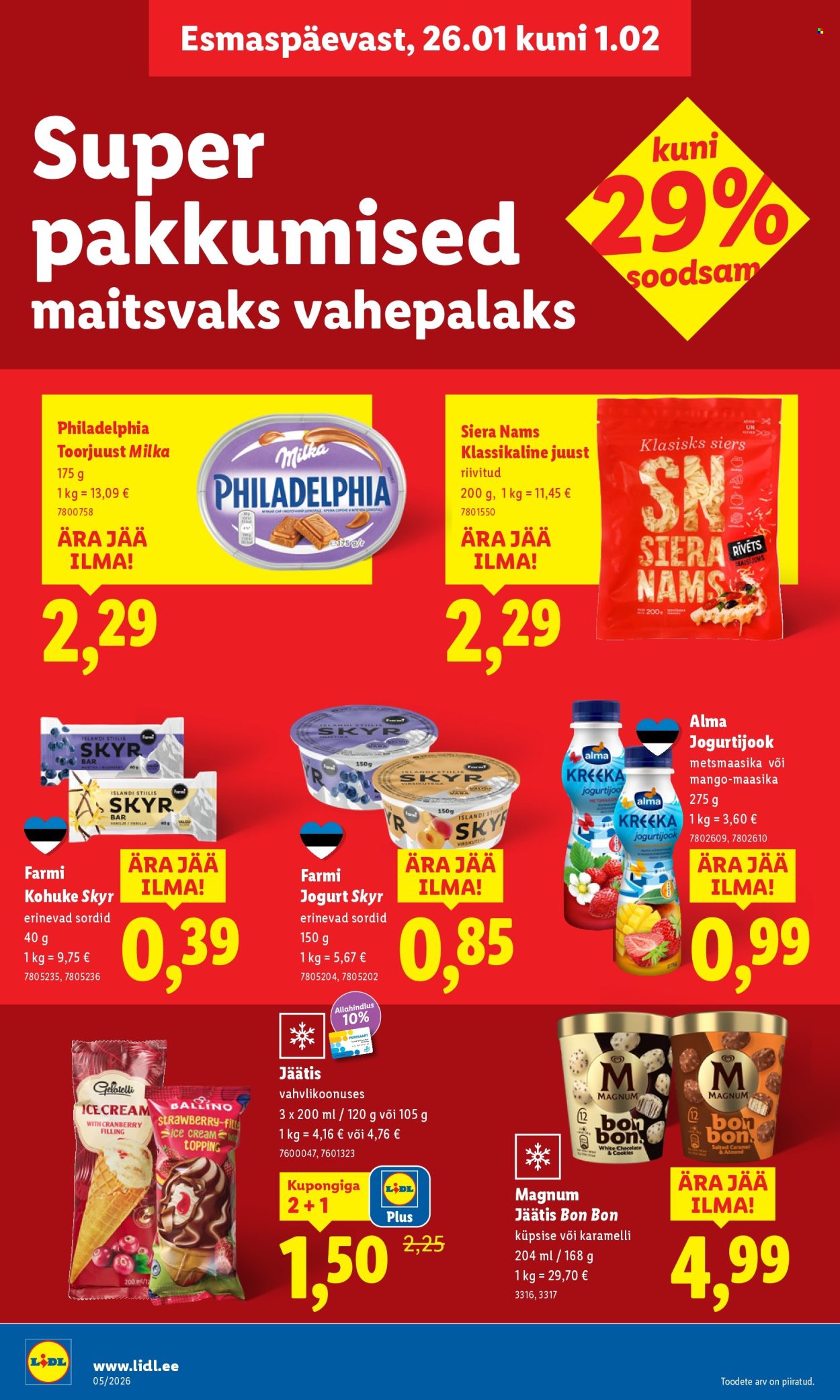 Lidl kliendileht - 26.01.2026 - 01.02.2026. Lehekülg 10