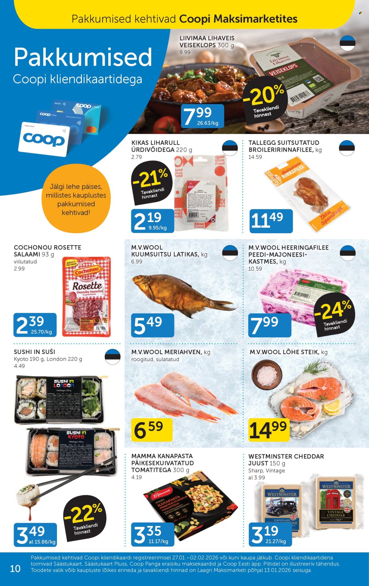 Coop kliendileht - 27.01.2026 - 02.02.2026. Lehekülg 10