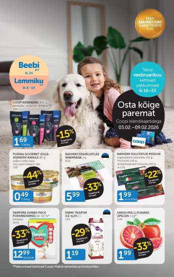 Kaupluse Coop kliendileht - 03.02.2026 - 09.02.2026.