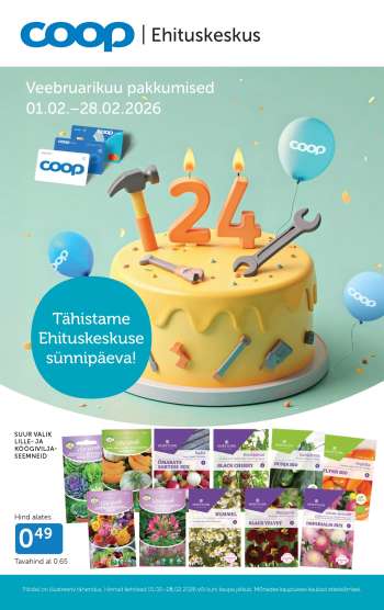 Kaupluse Coop kliendileht - 01.02.2026 - 28.02.2026.