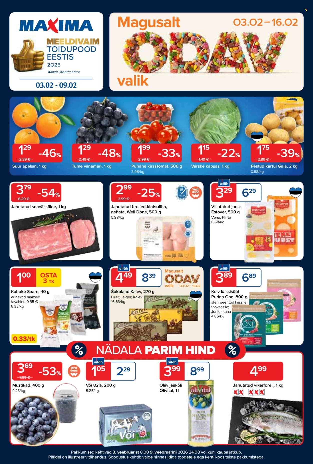 Maxima kliendileht - 03.02.2026 - 09.02.2026. Lehekülg 1