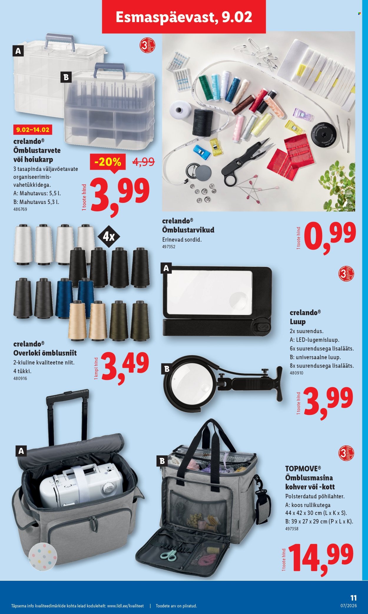 Lidl kliendileht - 09.02.2026 - 15.02.2026. Lehekülg 11