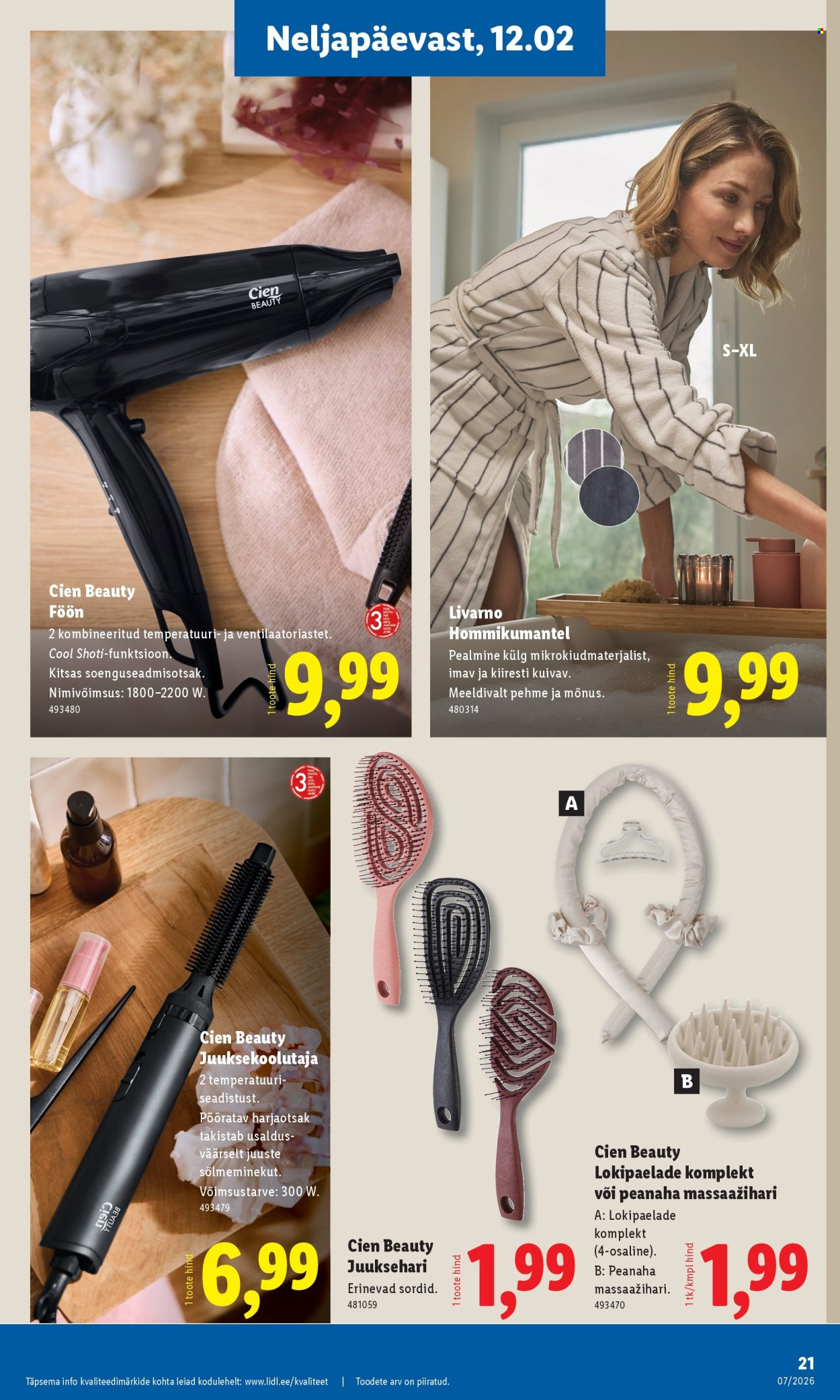 Lidl kliendileht - 09.02.2026 - 15.02.2026. Lehekülg 21