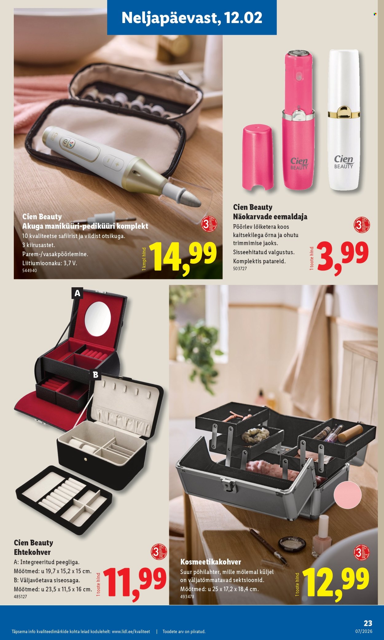 Lidl kliendileht - 09.02.2026 - 15.02.2026. Lehekülg 23