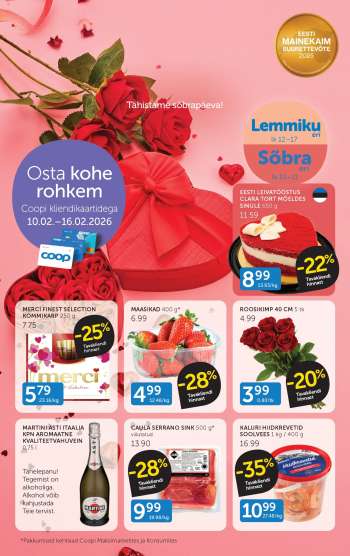 Kaupluse Coop kliendileht - 10.02.2026 - 16.02.2026.