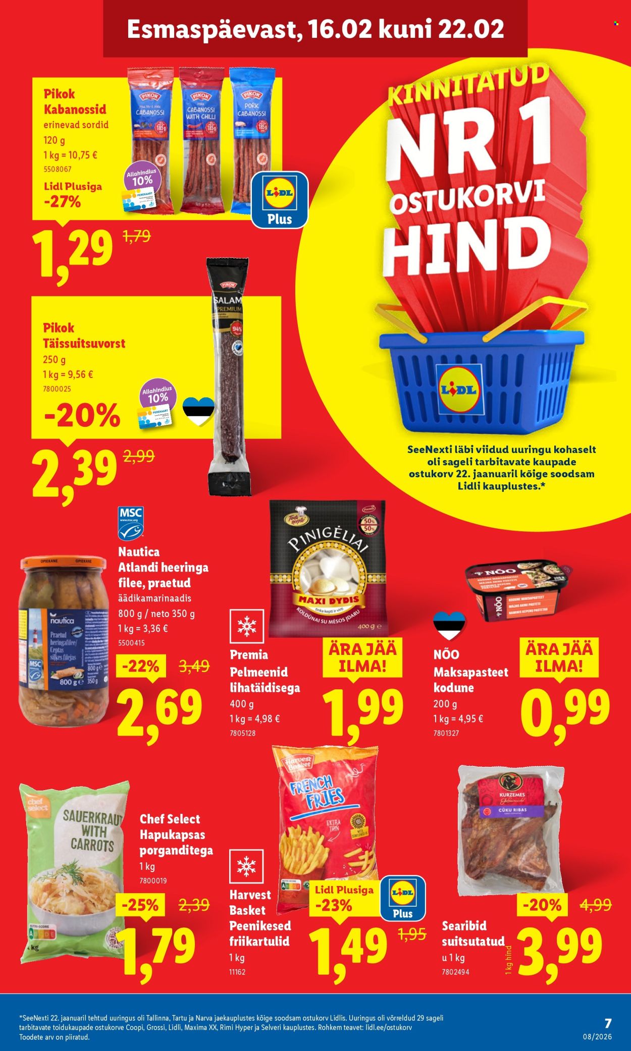 Lidl kliendileht - 16.02.2026 - 22.02.2026. Lehekülg 7
