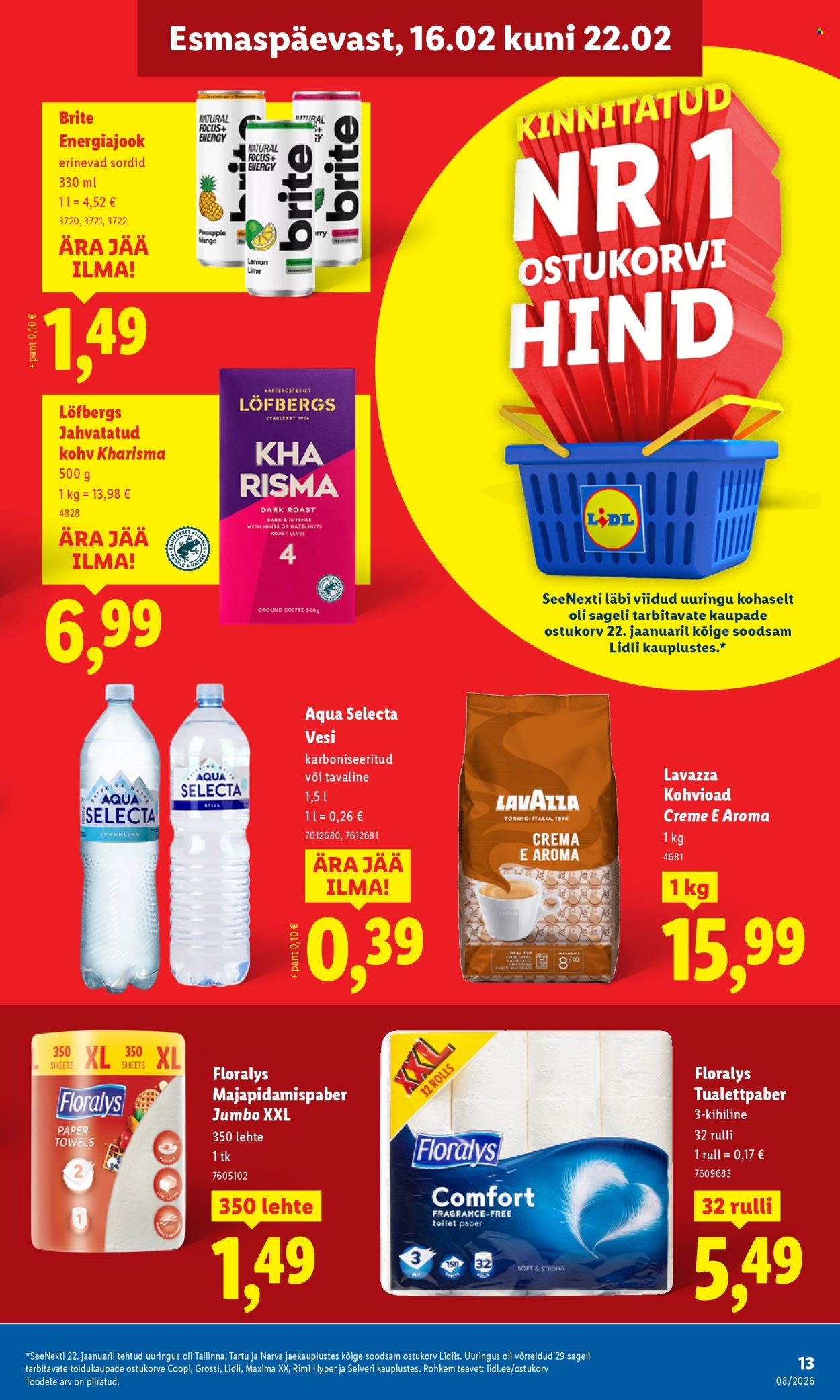 Lidl kliendileht - 16.02.2026 - 22.02.2026. Lehekülg 13