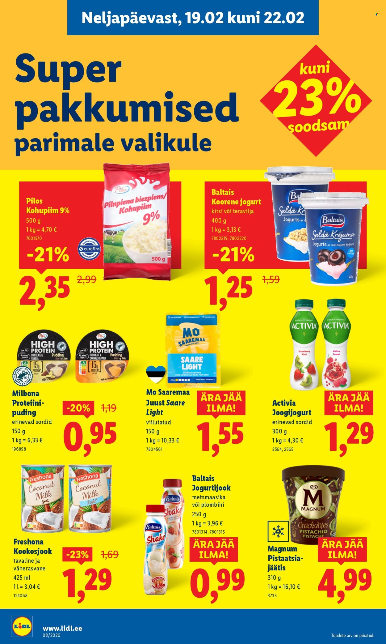 Lidl kliendileht - 16.02.2026 - 22.02.2026. Lehekülg 30