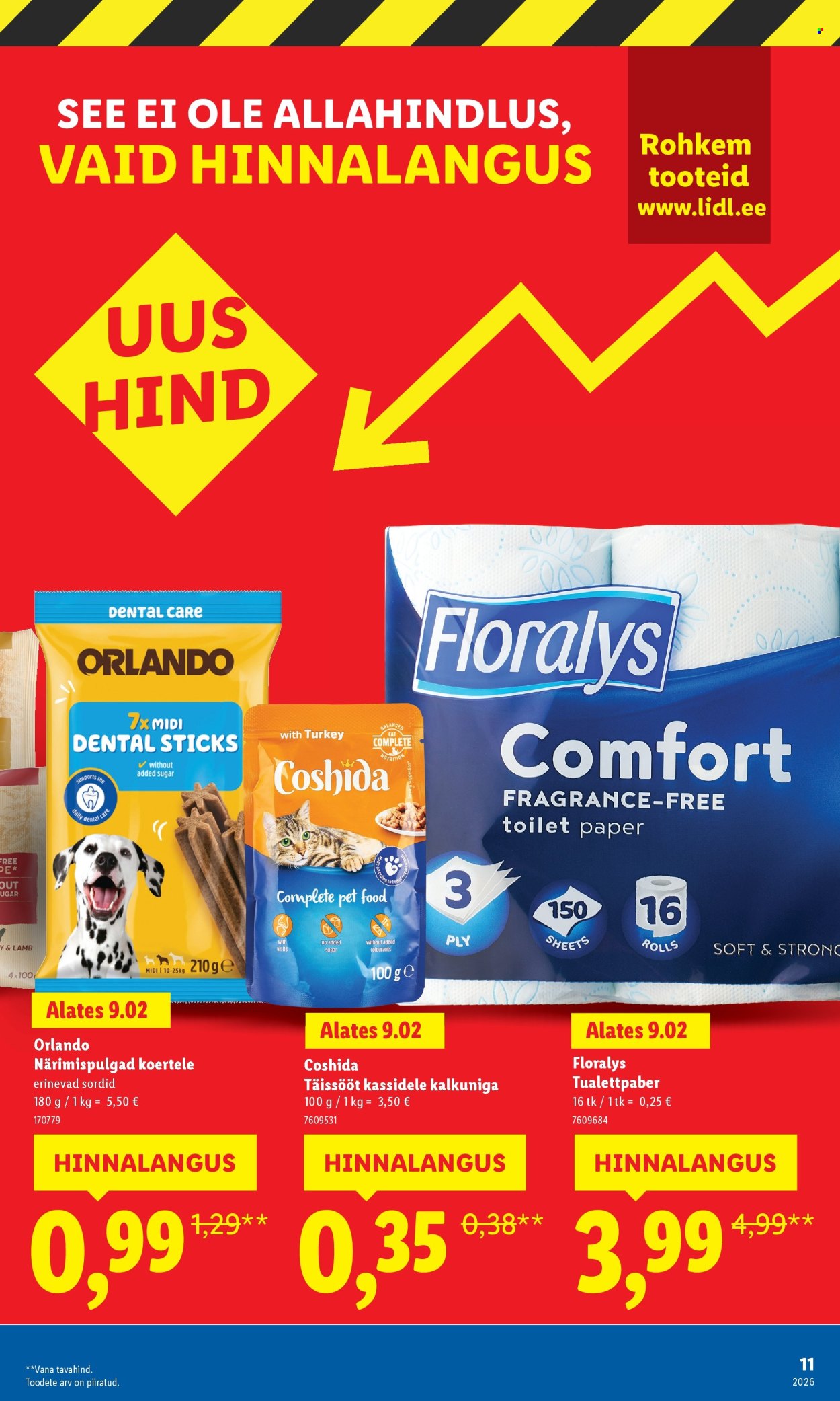 Lidl kliendileht. Lehekülg 11