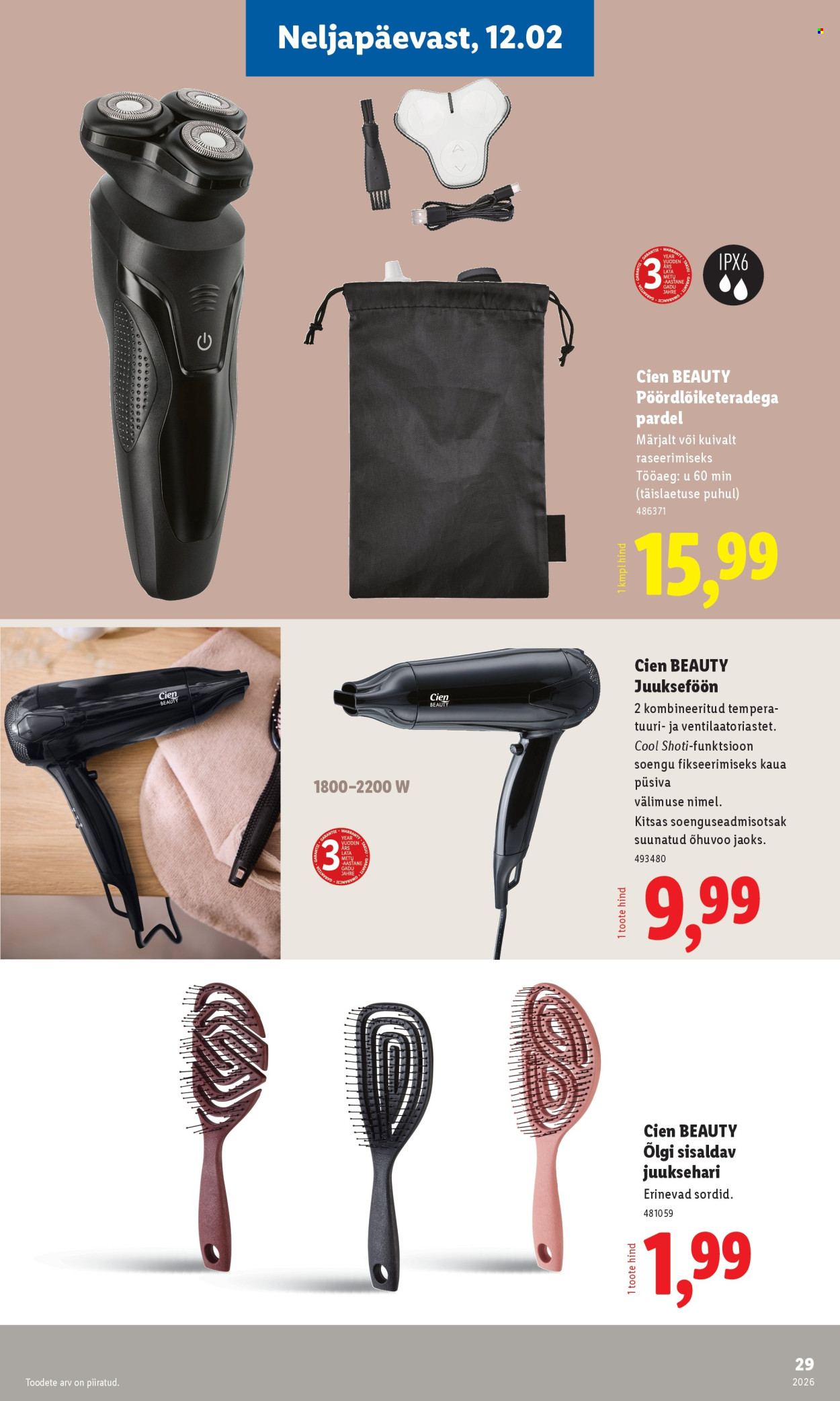 Lidl kliendileht - 12.02.2026 - 25.02.2026. Lehekülg 29