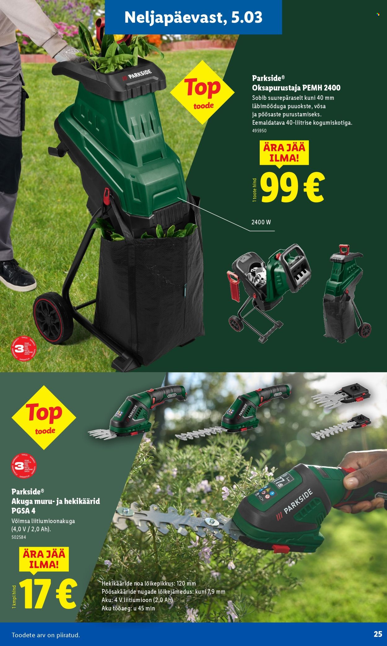 Lidl kliendileht - 16.02.2026 - 26.02.2026. Lehekülg 25