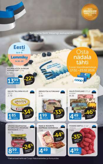 Kaupluse Coop kliendileht - 17.02.2026 - 23.02.2026.