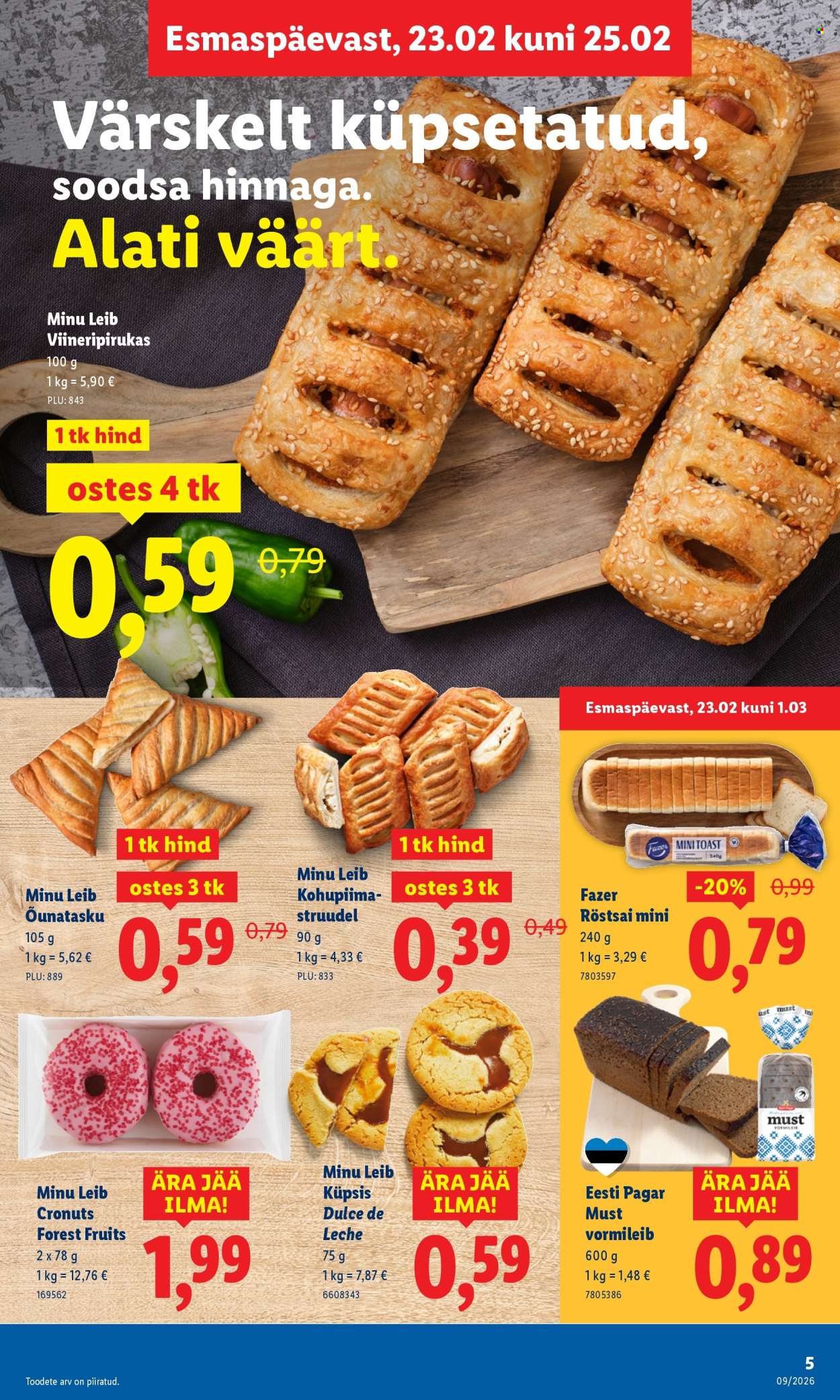 Lidl kliendileht - 23.02.2026 - 01.03.2026. Lehekülg 5