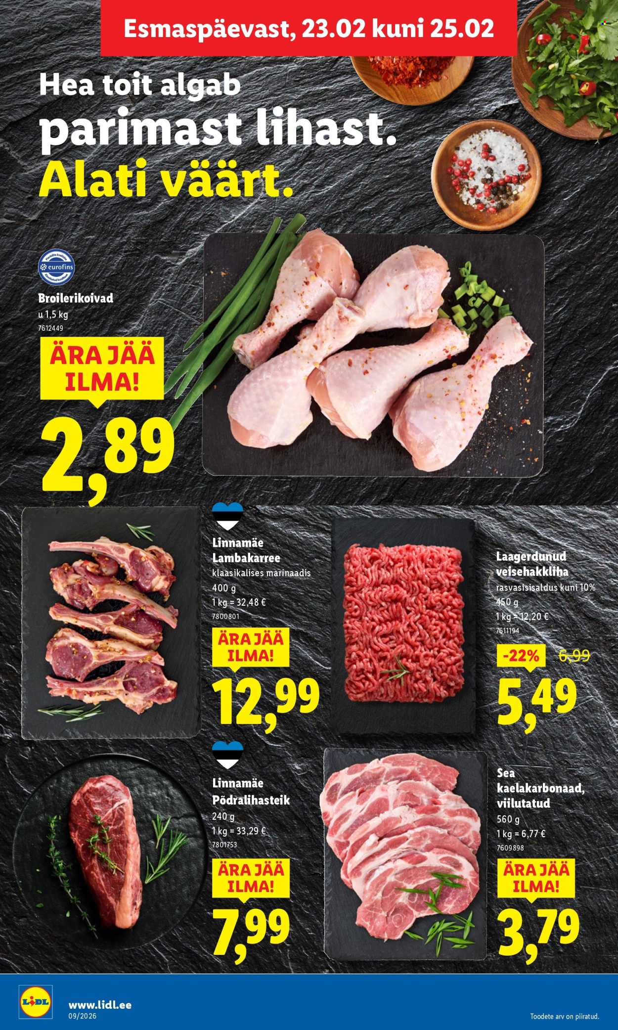 Lidl kliendileht - 23.02.2026 - 01.03.2026. Lehekülg 6