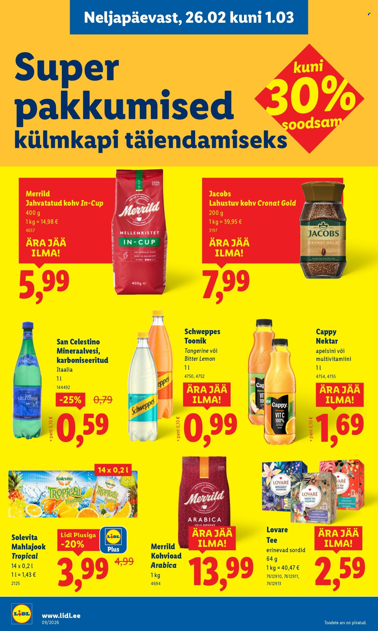 Lidl kliendileht - 23.02.2026 - 01.03.2026. Lehekülg 30