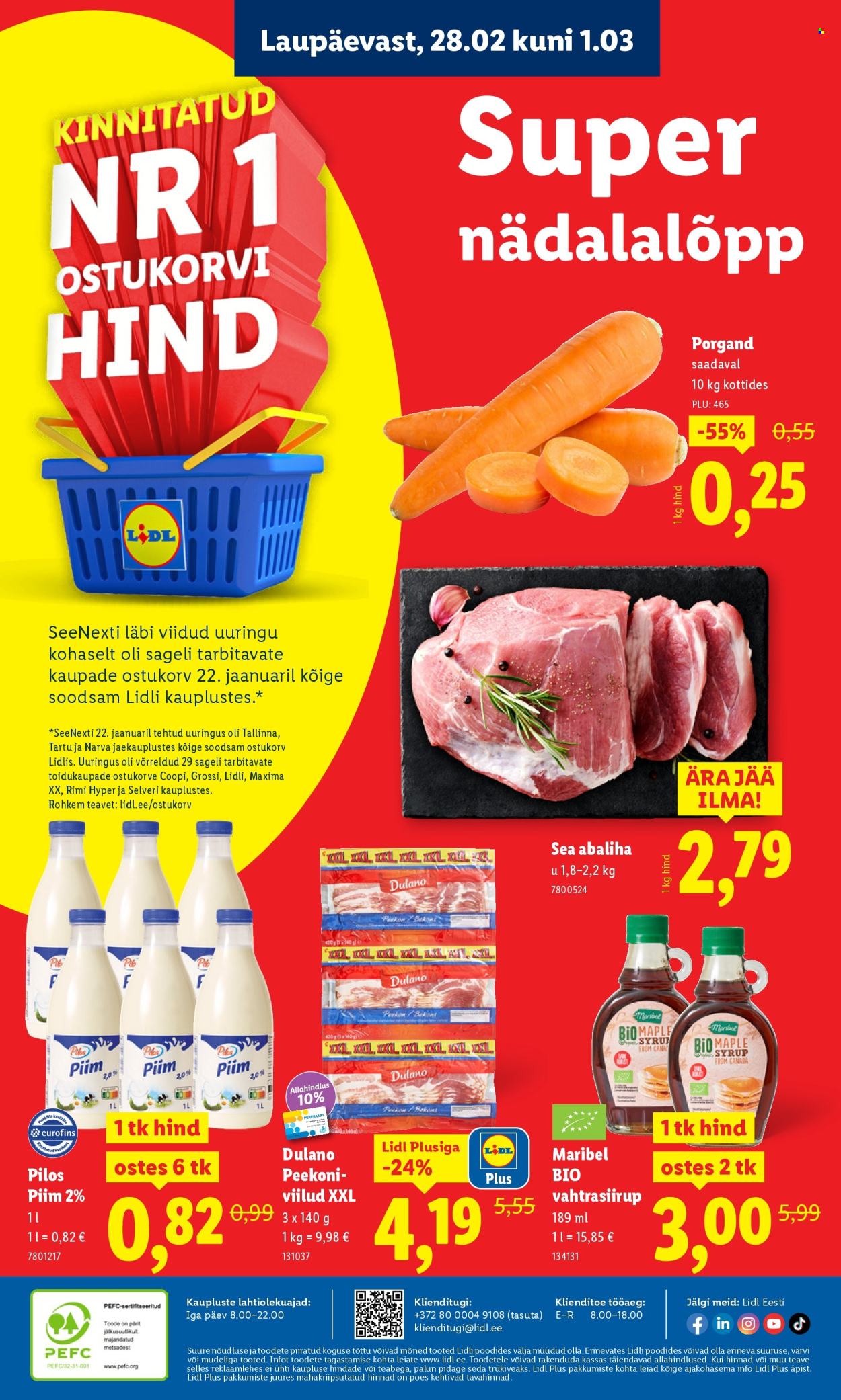 Lidl kliendileht - 23.02.2026 - 01.03.2026. Lehekülg 42