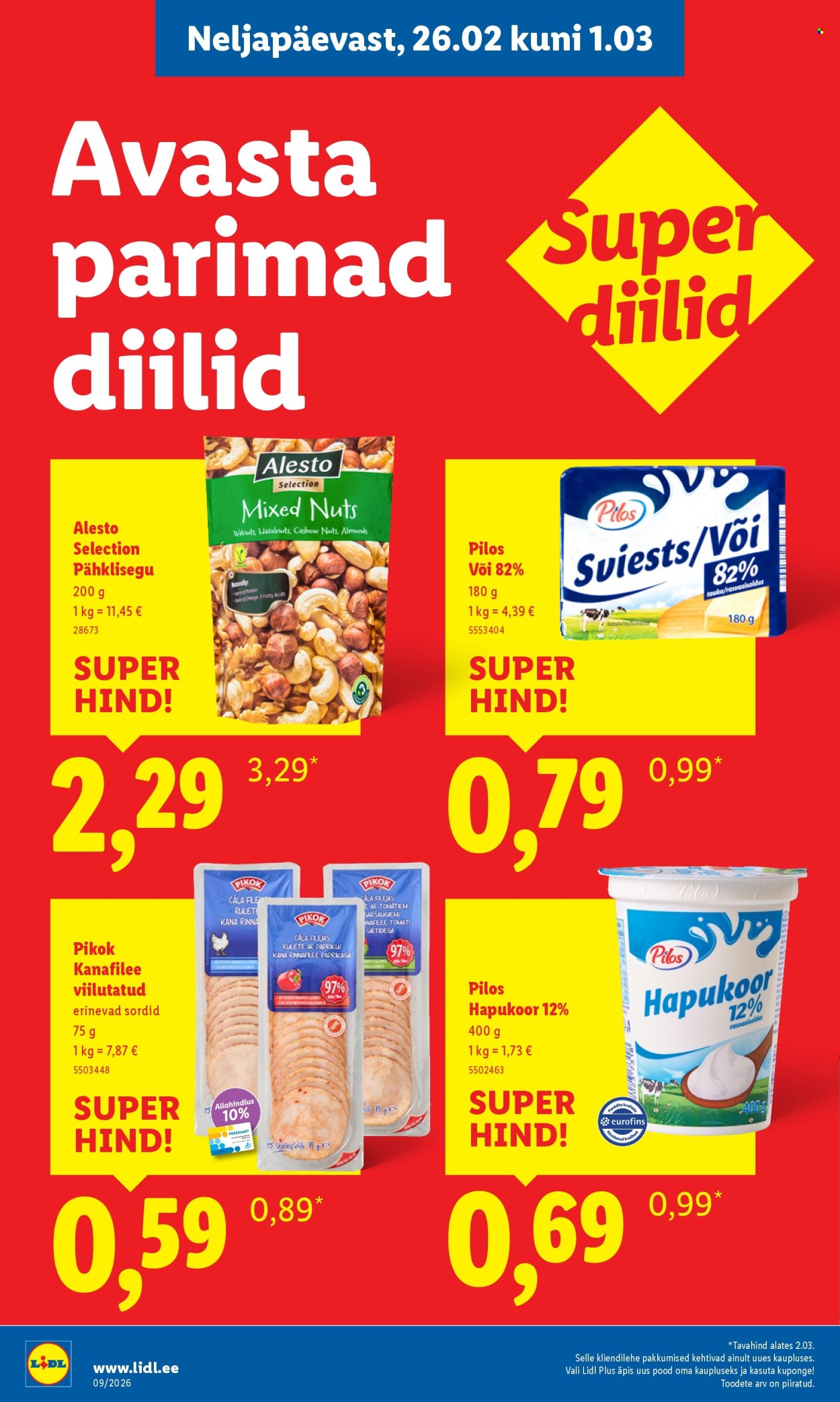 Lidl kliendileht - 26.02.2026 - 01.03.2026. Lehekülg 6
