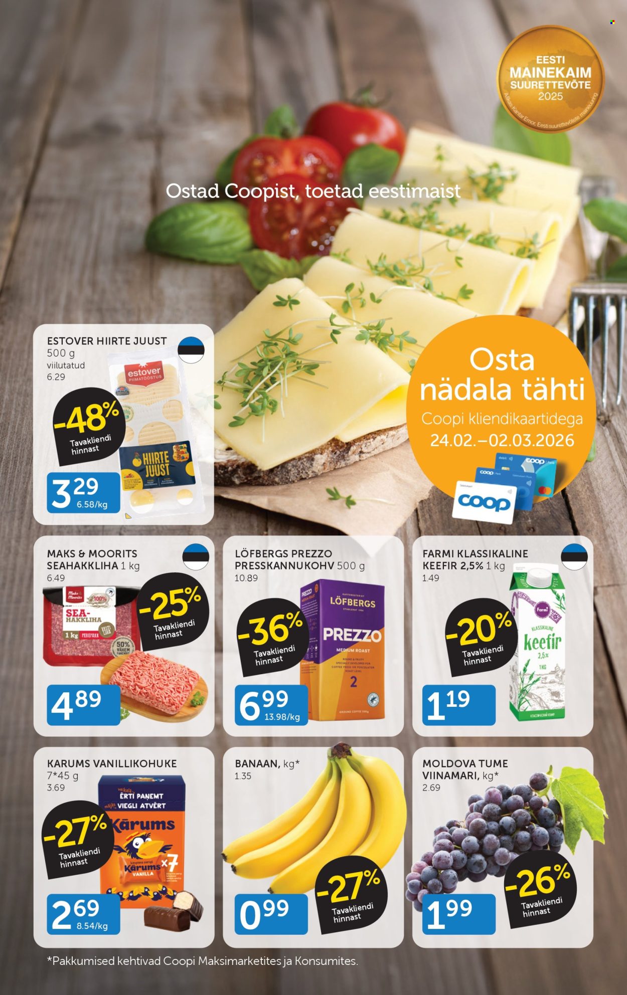 Coop kliendileht - 24.02.2026 - 02.03.2026. Lehekülg 1