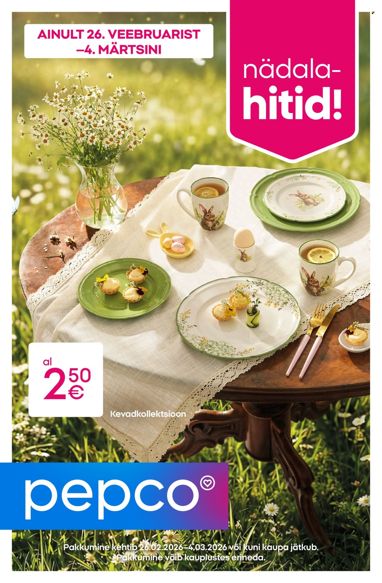 Pepco kliendileht - 26.02.2026 - 04.03.2026. Lehekülg 1