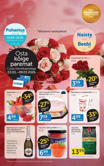 Kaupluse Coop kliendileht - 03.03.2026 - 09.03.2026.