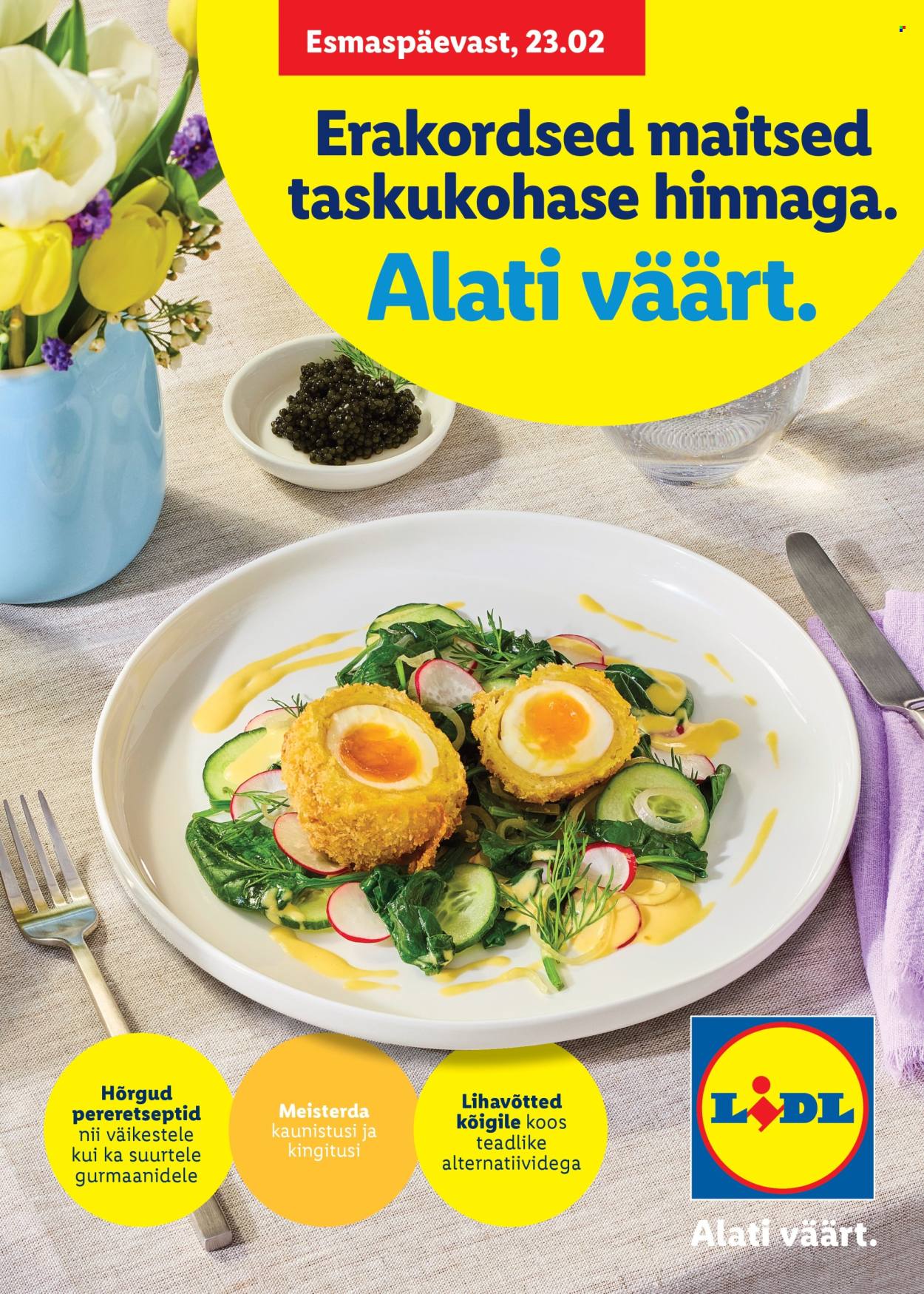 Lidl kliendileht. Lehekülg 1