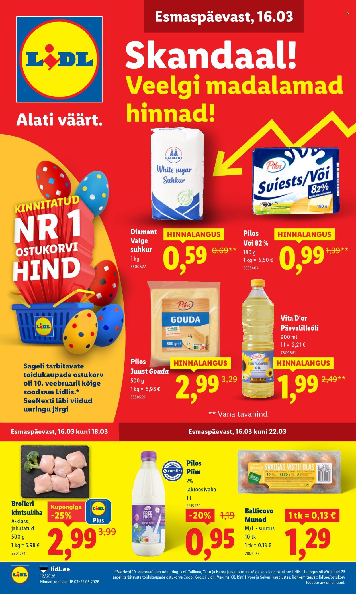 Lidl kliendileht - 16.03.2026 - 22.03.2026. Lehekülg 1