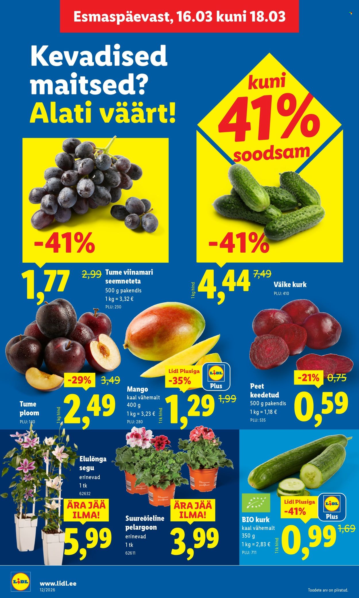 Lidl kliendileht - 16.03.2026 - 22.03.2026. Lehekülg 4
