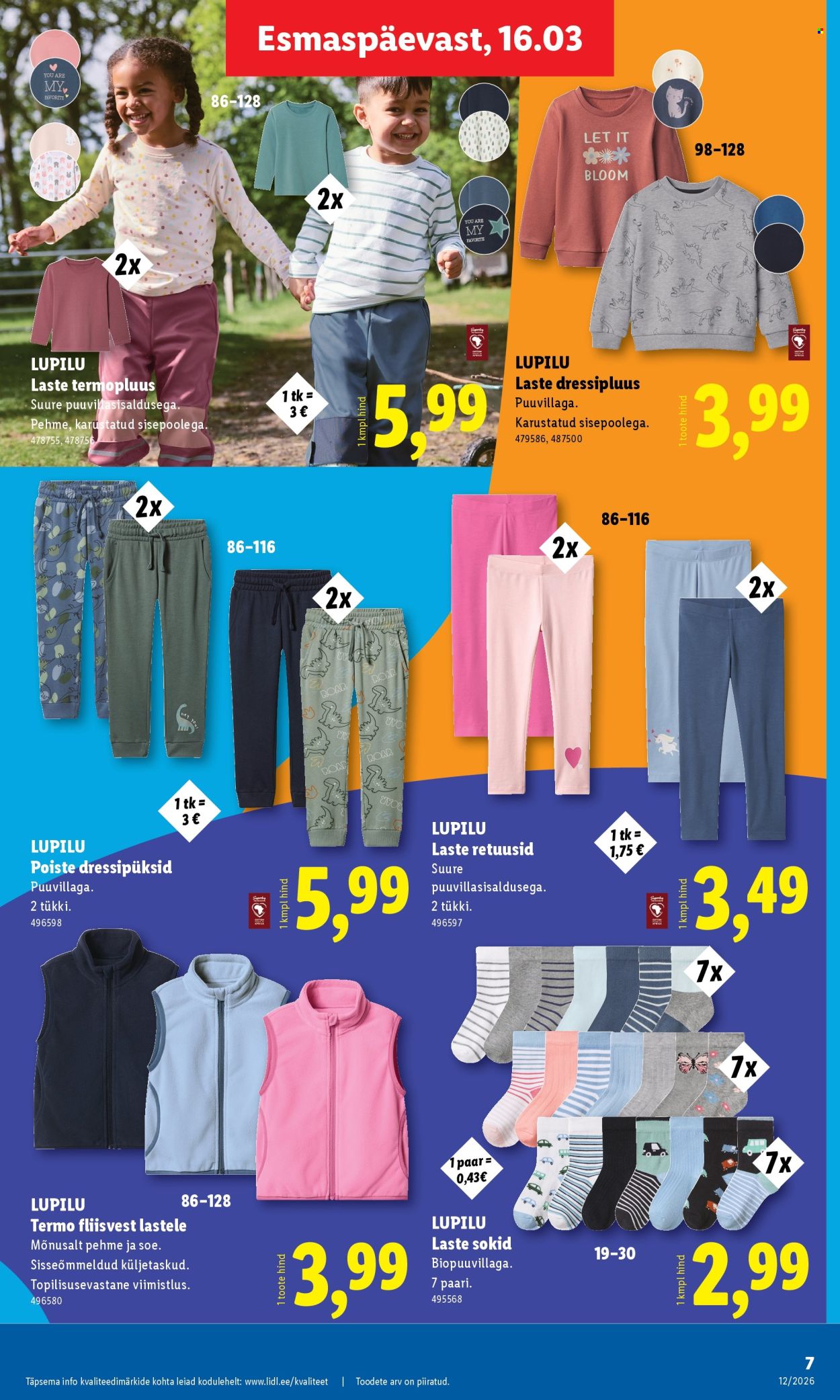 Lidl kliendileht - 16.03.2026 - 22.03.2026. Lehekülg 7