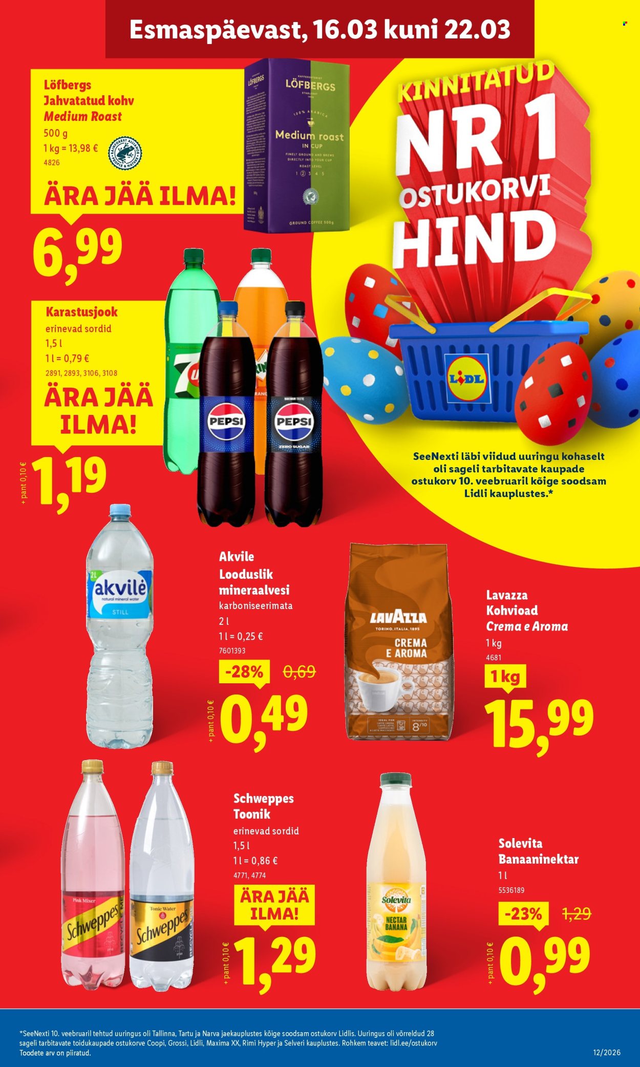 Lidl kliendileht - 16.03.2026 - 22.03.2026. Lehekülg 21