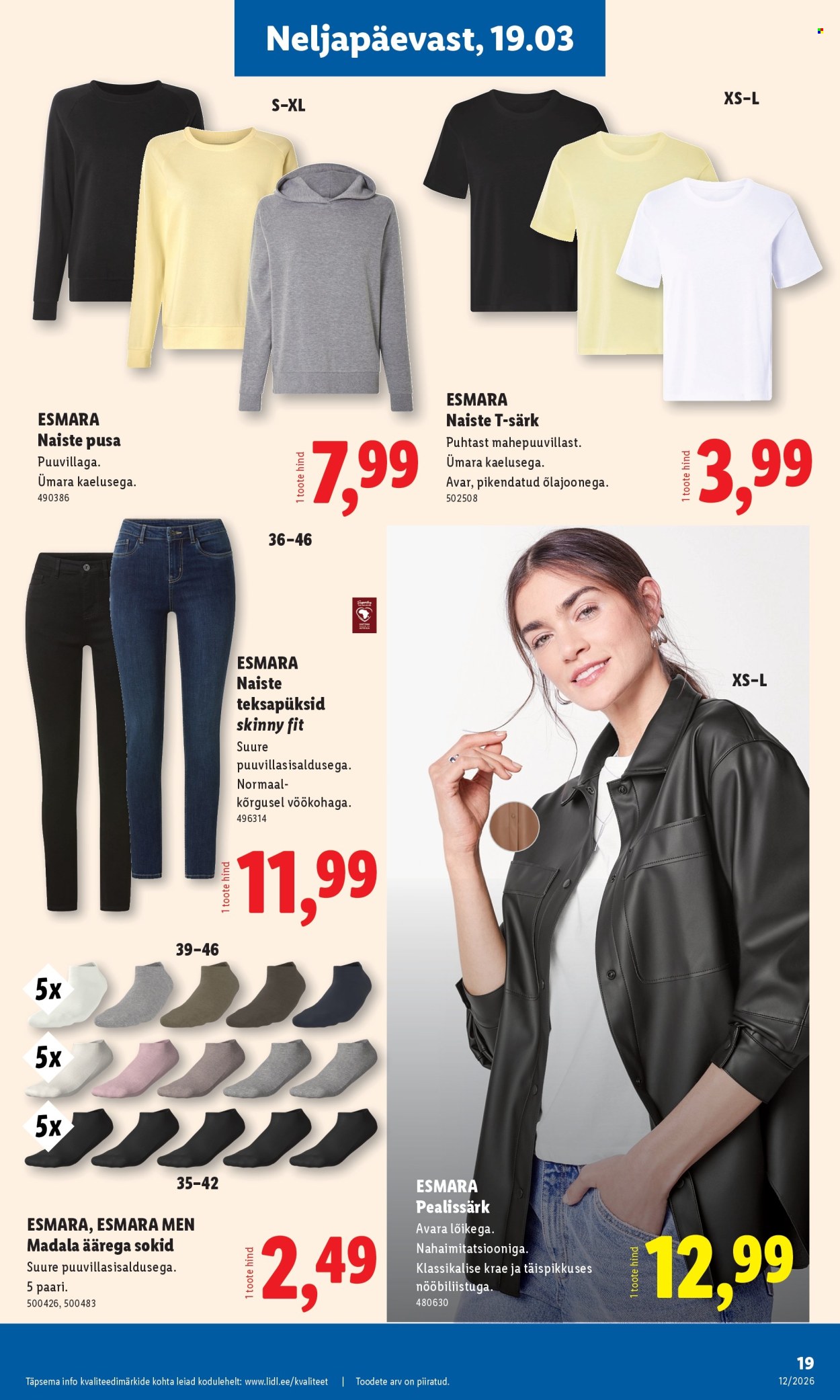 Lidl kliendileht - 16.03.2026 - 22.03.2026. Lehekülg 19