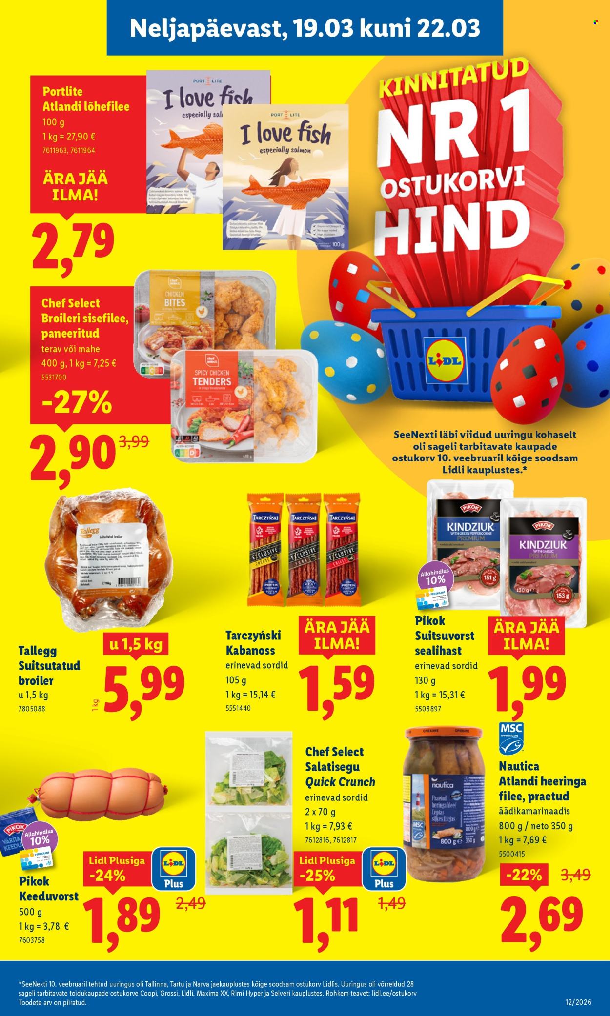 Lidl kliendileht - 16.03.2026 - 22.03.2026. Lehekülg 35