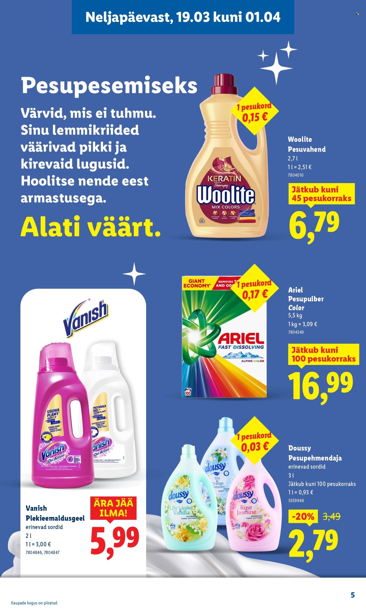 Lidl kliendileht - 19.03.2026 - 01.04.2026. Lehekülg 5