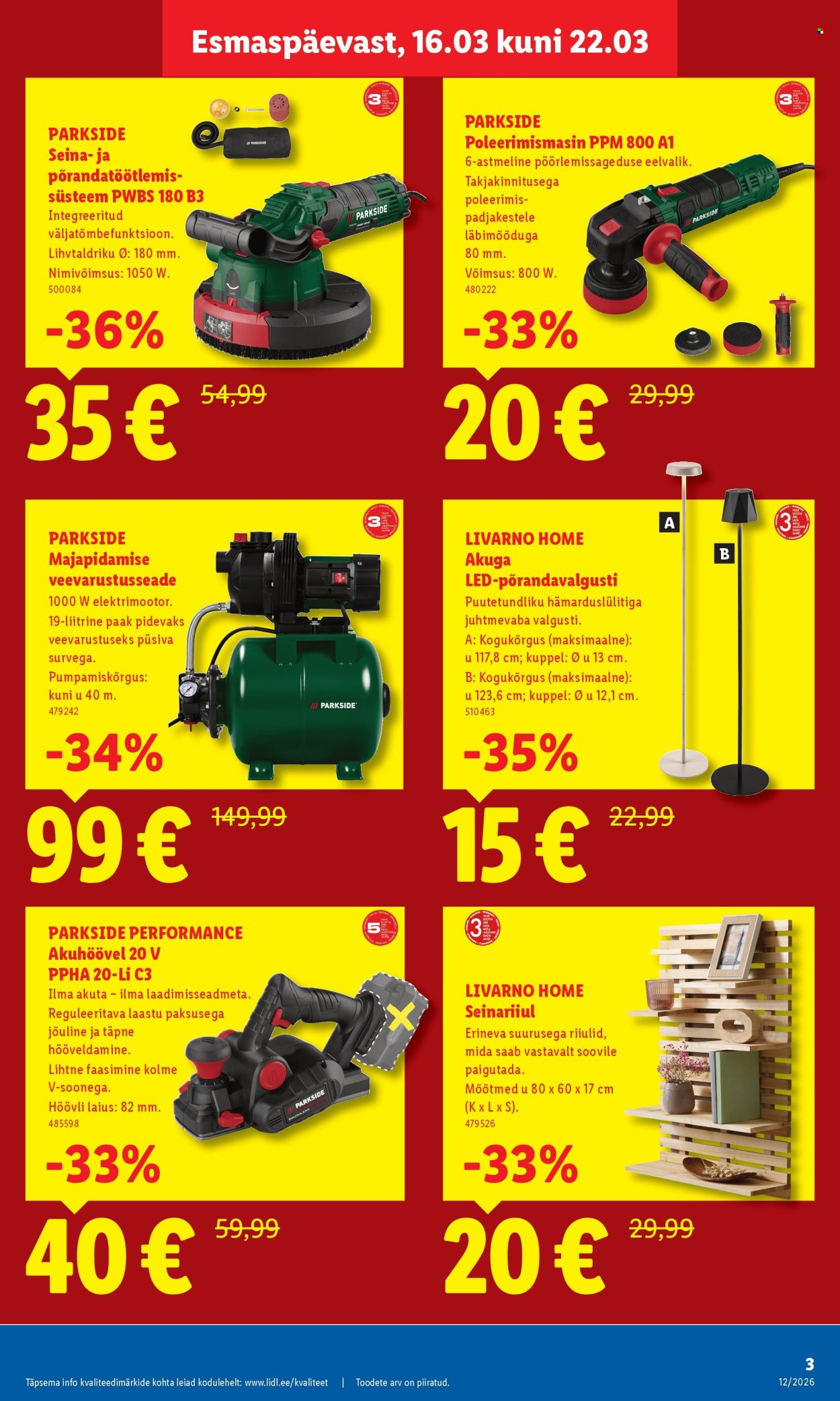 Lidl kliendileht - 16.03.2026 - 22.03.2026. Lehekülg 3