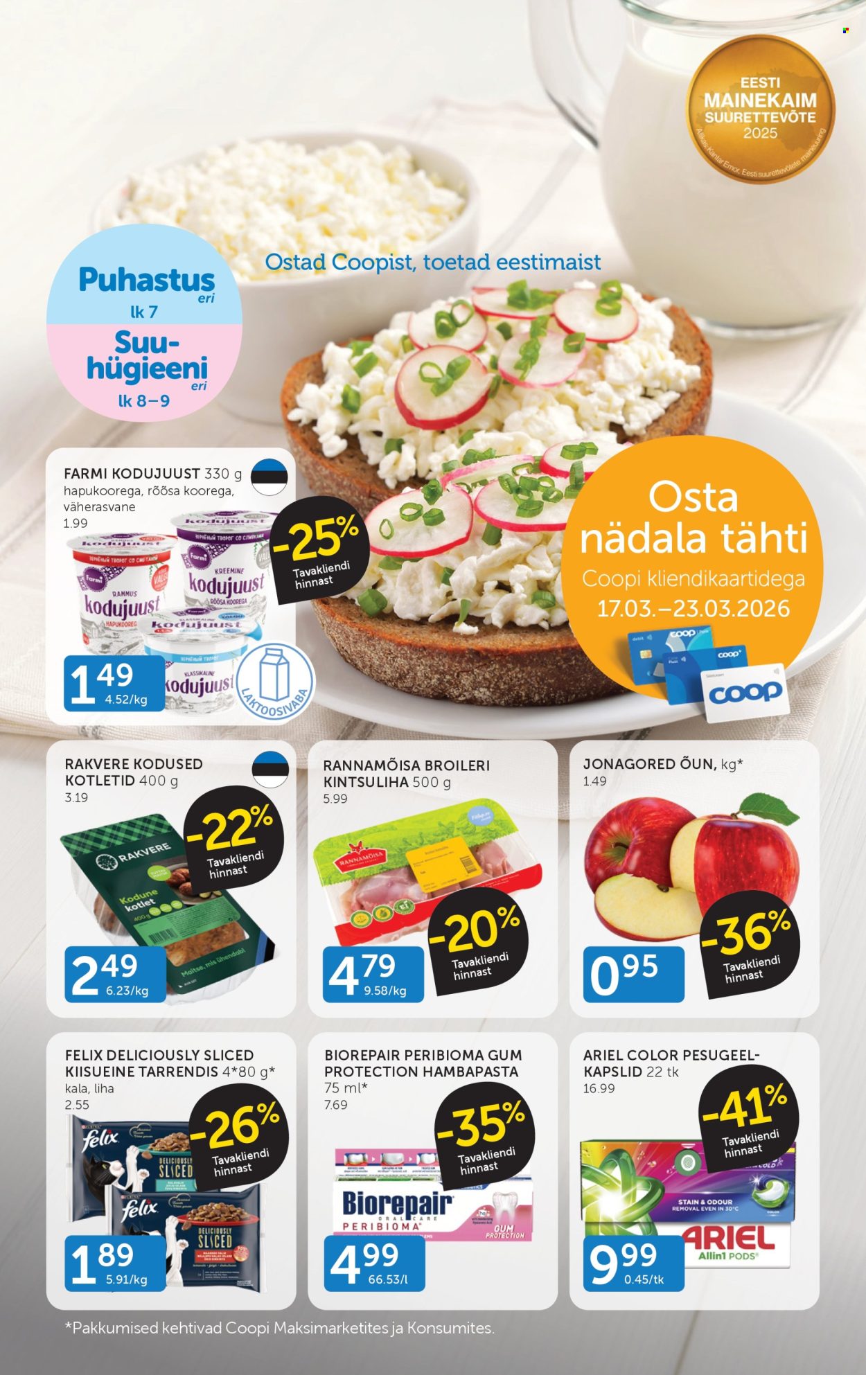 Coop kliendileht - 17.03.2026 - 23.03.2026. Lehekülg 1