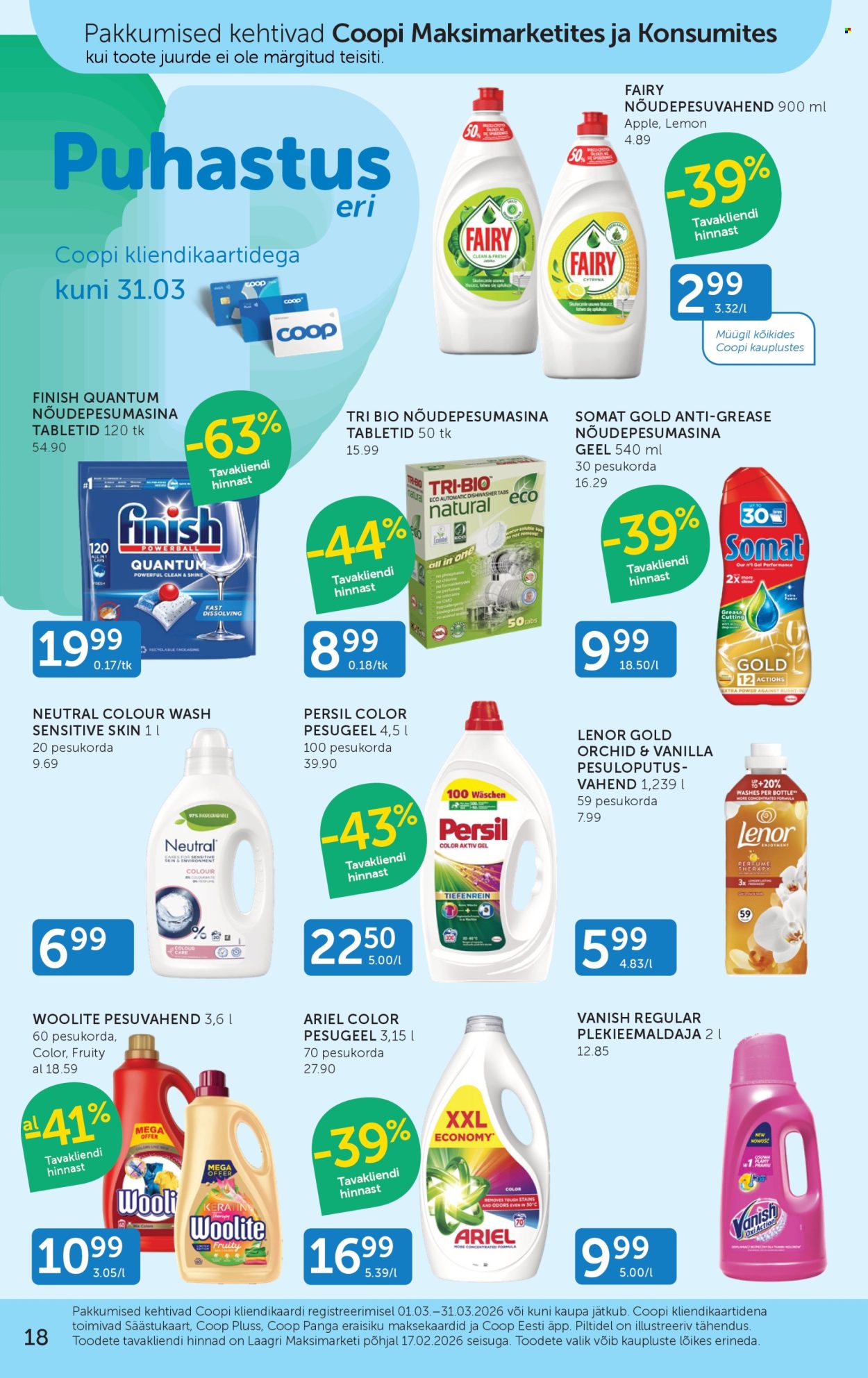 Coop kliendileht - 17.03.2026 - 23.03.2026. Lehekülg 18