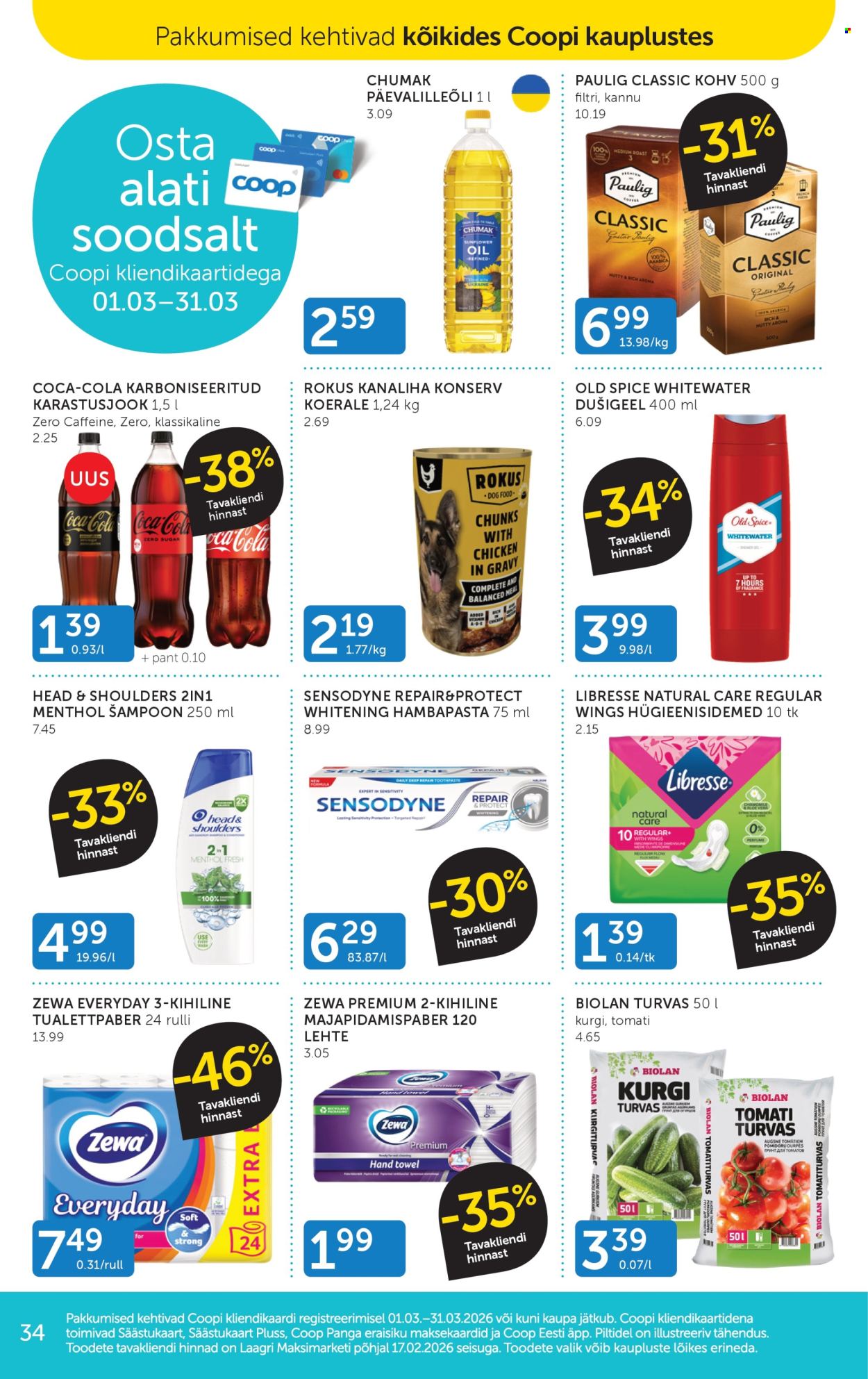 Coop kliendileht - 17.03.2026 - 23.03.2026. Lehekülg 34
