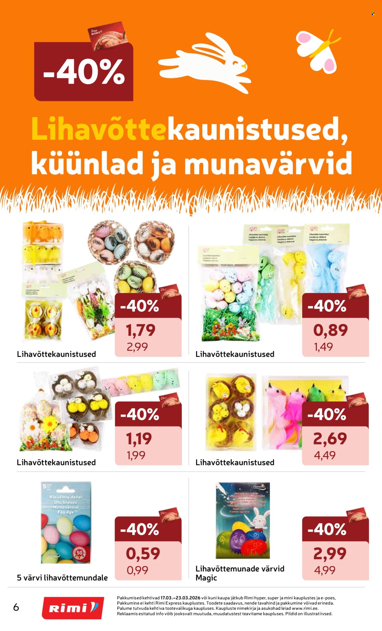 Rimi kliendileht - 17.03.2026 - 23.03.2026. Lehekülg 6