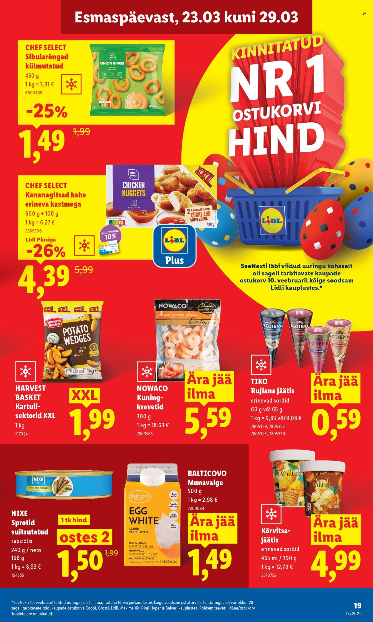 Lidl kliendileht - 23.03.2026 - 29.03.2026. Lehekülg 19